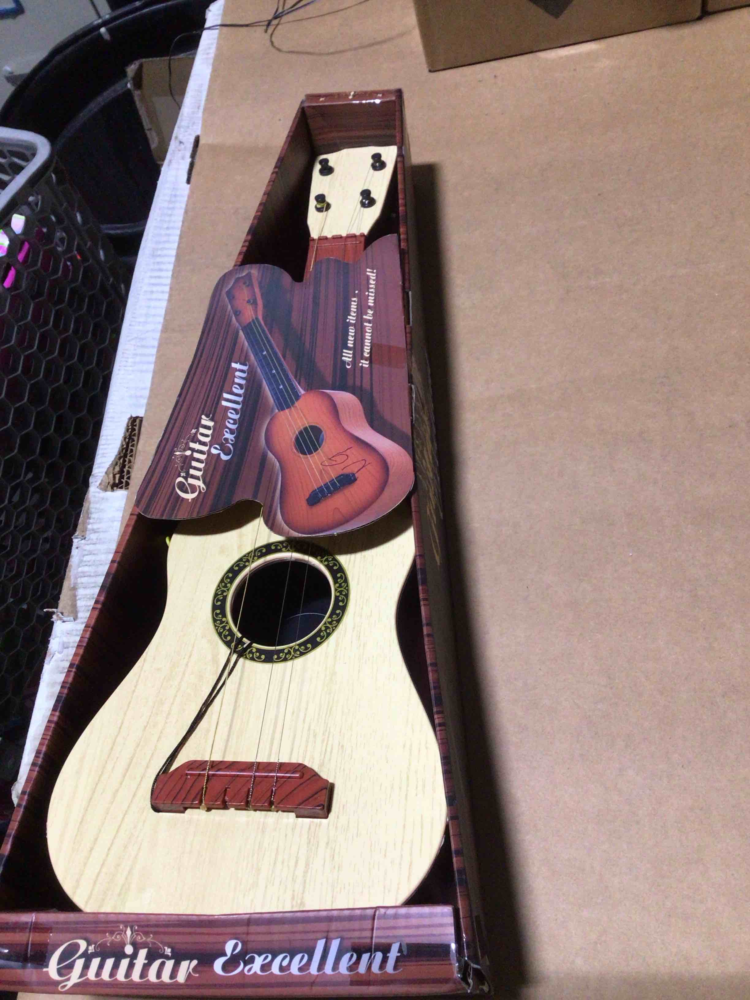 Classical Acoustic Guitar Toy for Kids with Vibrant Sounds and Tunable Strings