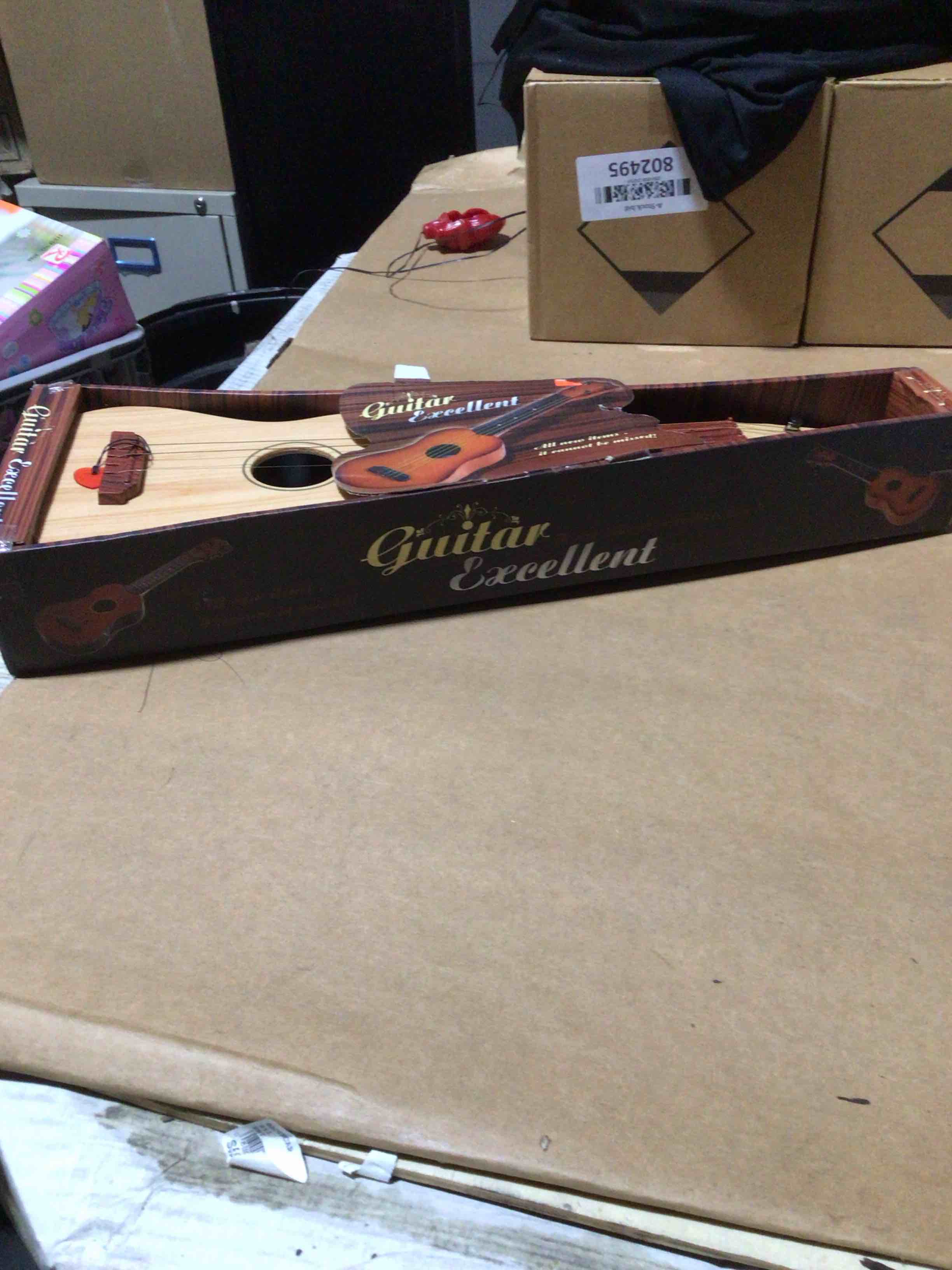 Classical Acoustic Guitar Toy for Kids with Vibrant Sounds and Tunable Strings