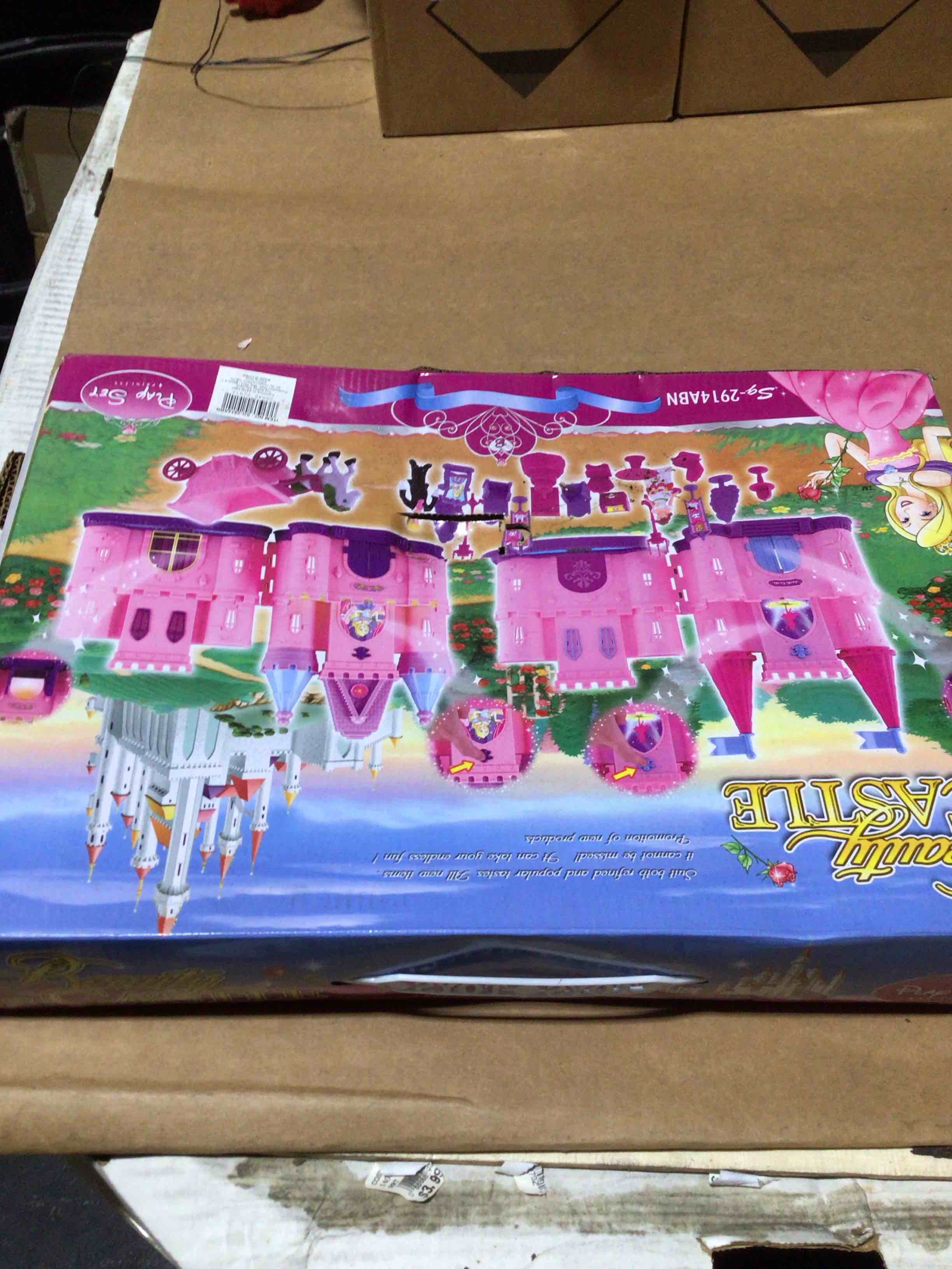 play set princess beauty castle 