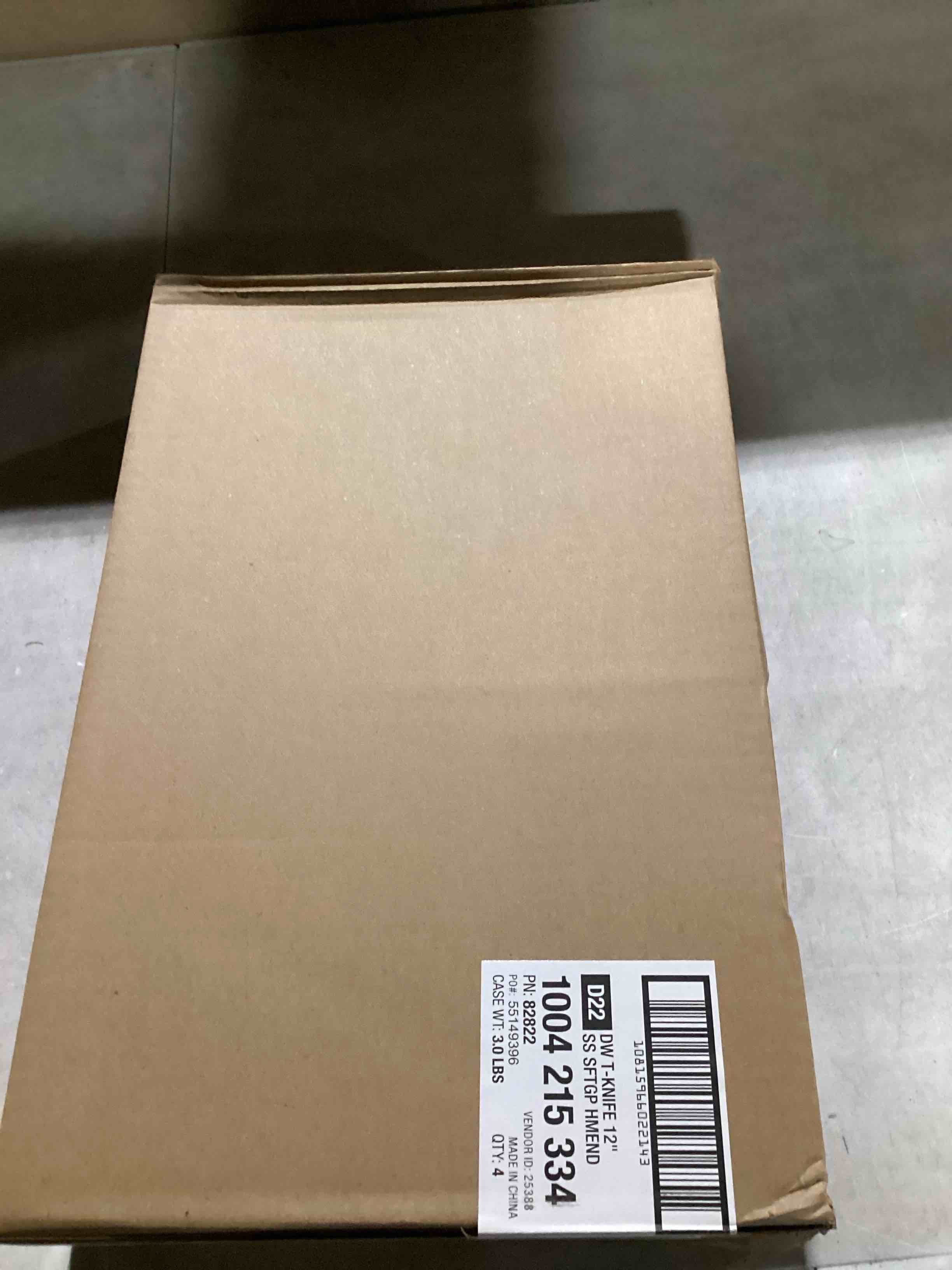 DW T- KNIFE 12” SS SFTGP HMEND PACK OF 4