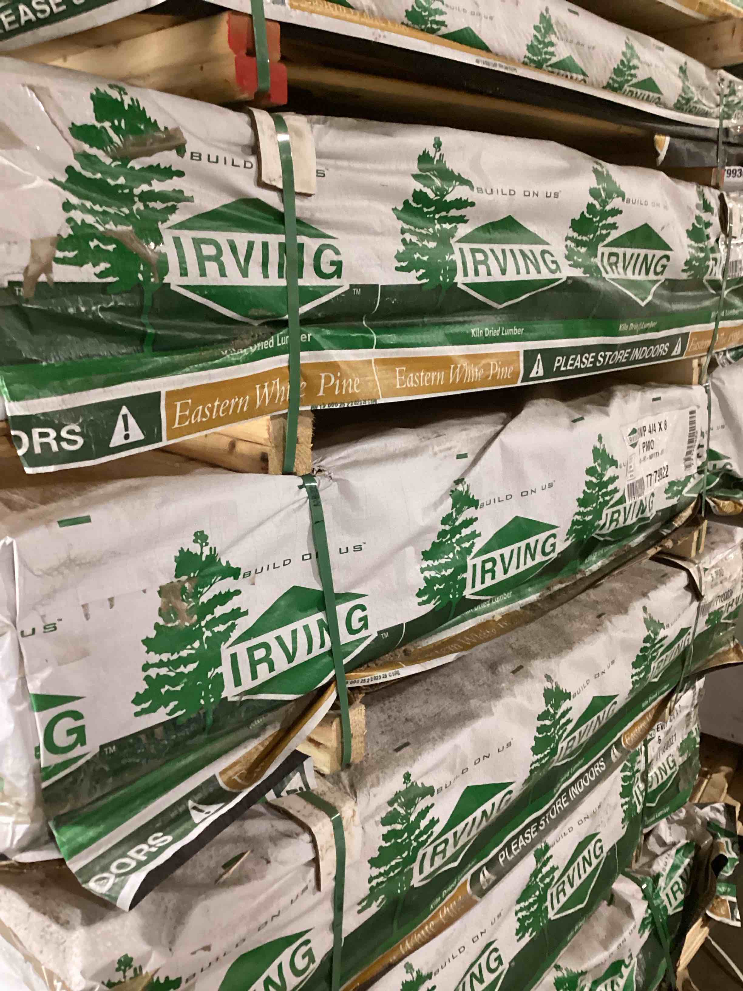 building materials lumber ship lap Irving white pine