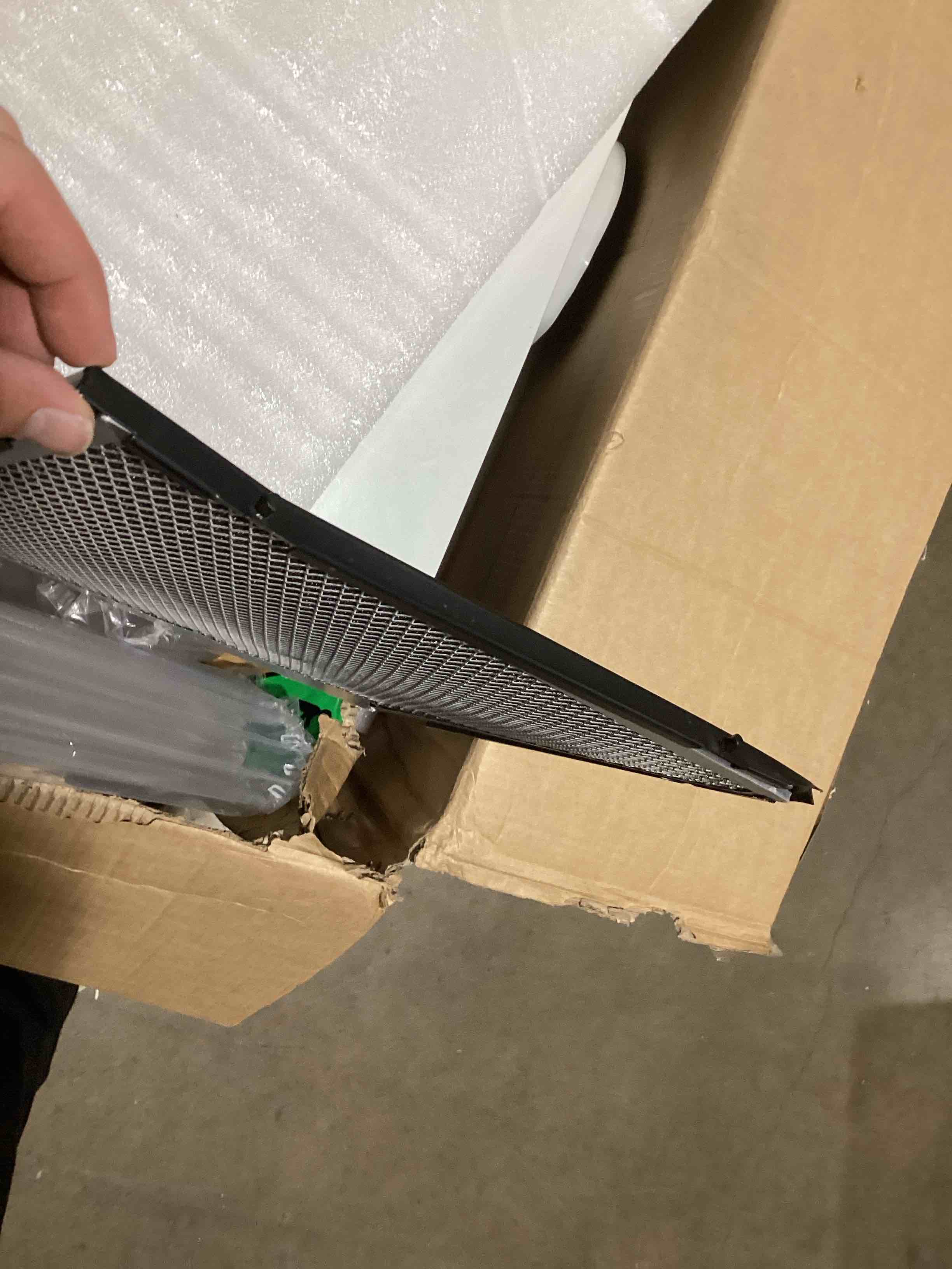 Condition photo showing As Is for Waykar 158 Pint Commercial Dehumidifier with Pump and Drain Hose for Crawl Spaces, Basements, Ncludes Remote Control, for Spaces up to 7500 Square Feet, Smart Humidity Control, Auto Defrost