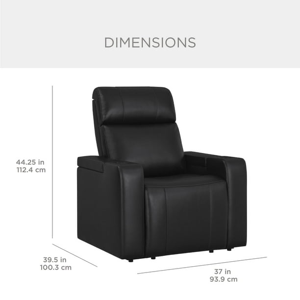 Condition photo showing New/Like New for Member’s Mark Ashton Home Theater Power Recliner 37”W x 39.5”D x 44.25”H