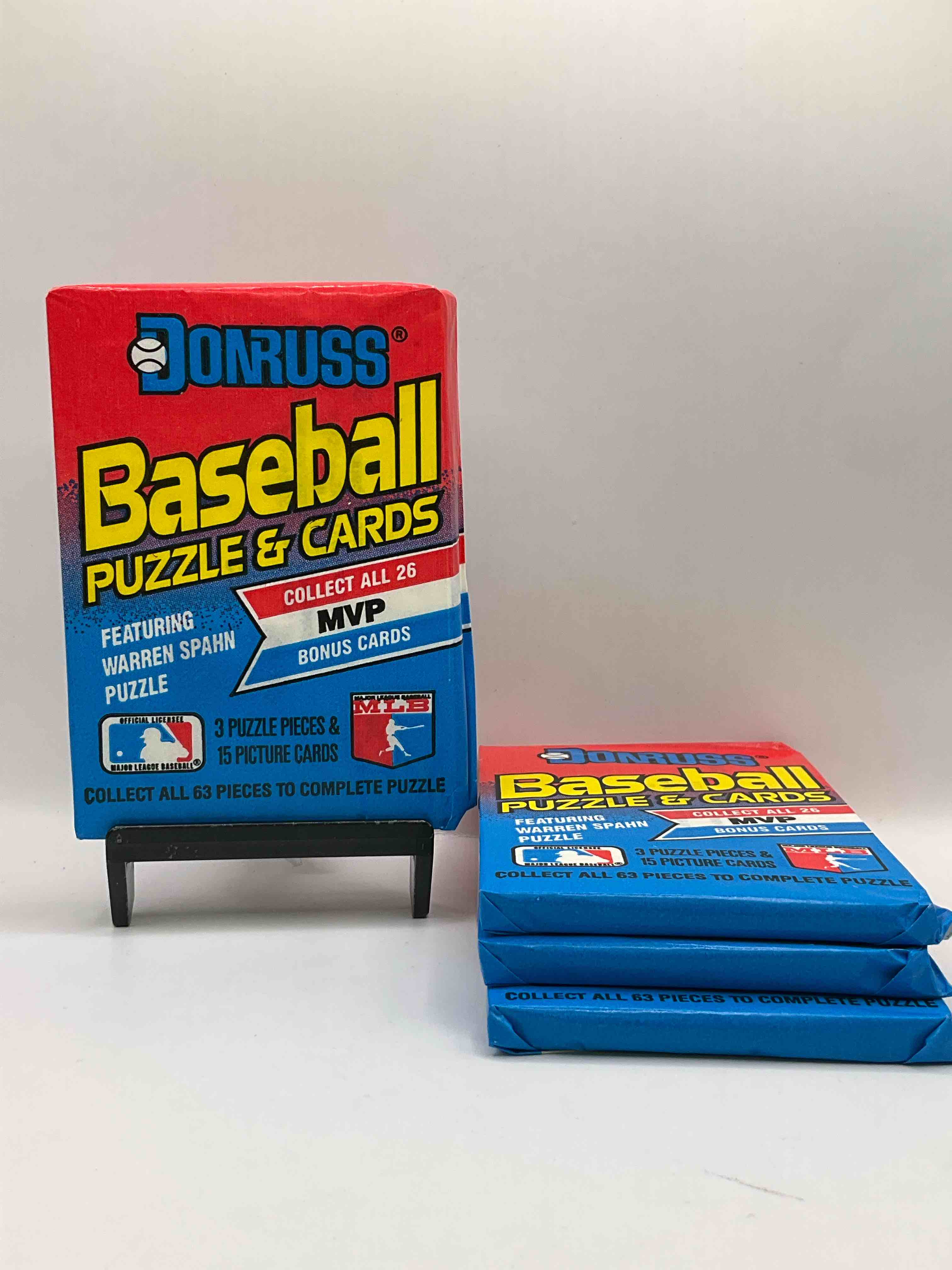 Ken Griffey Jr & Randy Johnson Rookies!? 1989 Donruss Baseball Unopened Sports Card Wax Packs! Direct From Original Retail Case! Search For Valuable Ken Griffey Jr. & Randy Johnson Rookie Cards As Well As Valuable Bo Jackson