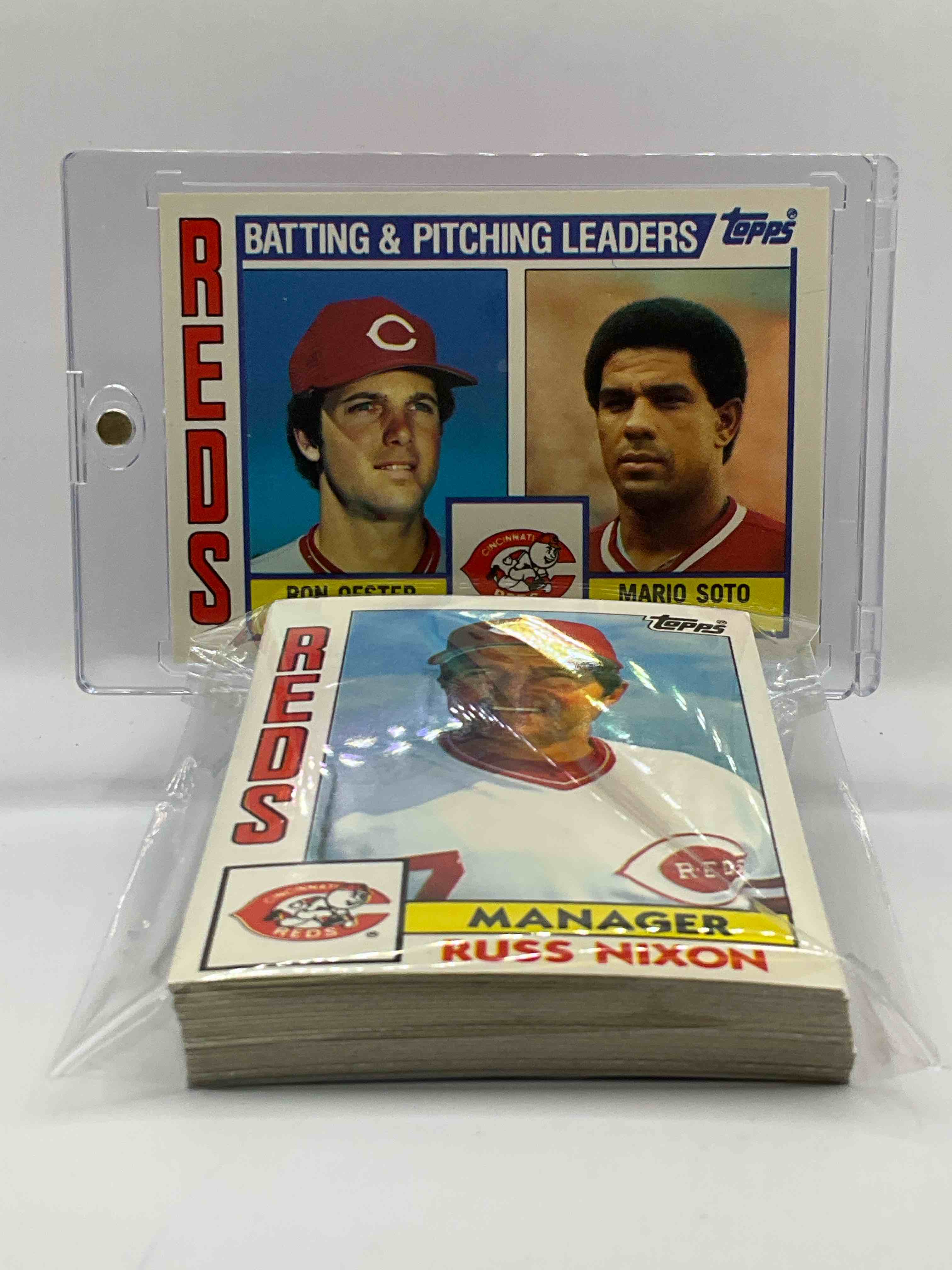 1984 Reds Team Set! 27 Card Reds Set! Dave Concepcion, Eddie Miller, Ron Oester & More! Reds Fans Rejoice! 