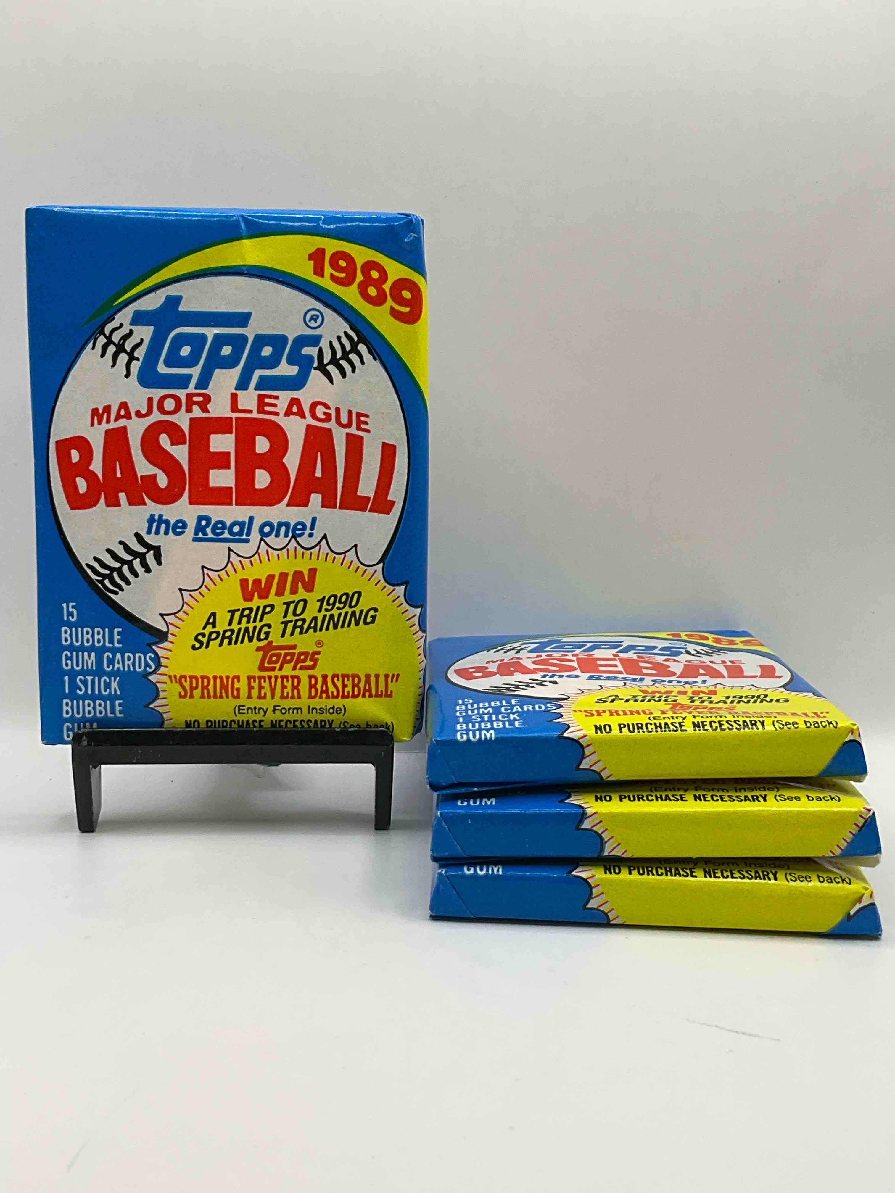 1989! Bo Jackson, Deion Sanders, Don Mattingly & More! Insane 1989 Topps Baseball Unopened Sports Card Collectible Wax Packs! Direct From Original Retail Case! Search For Valuable Randy Johnson Rookies!