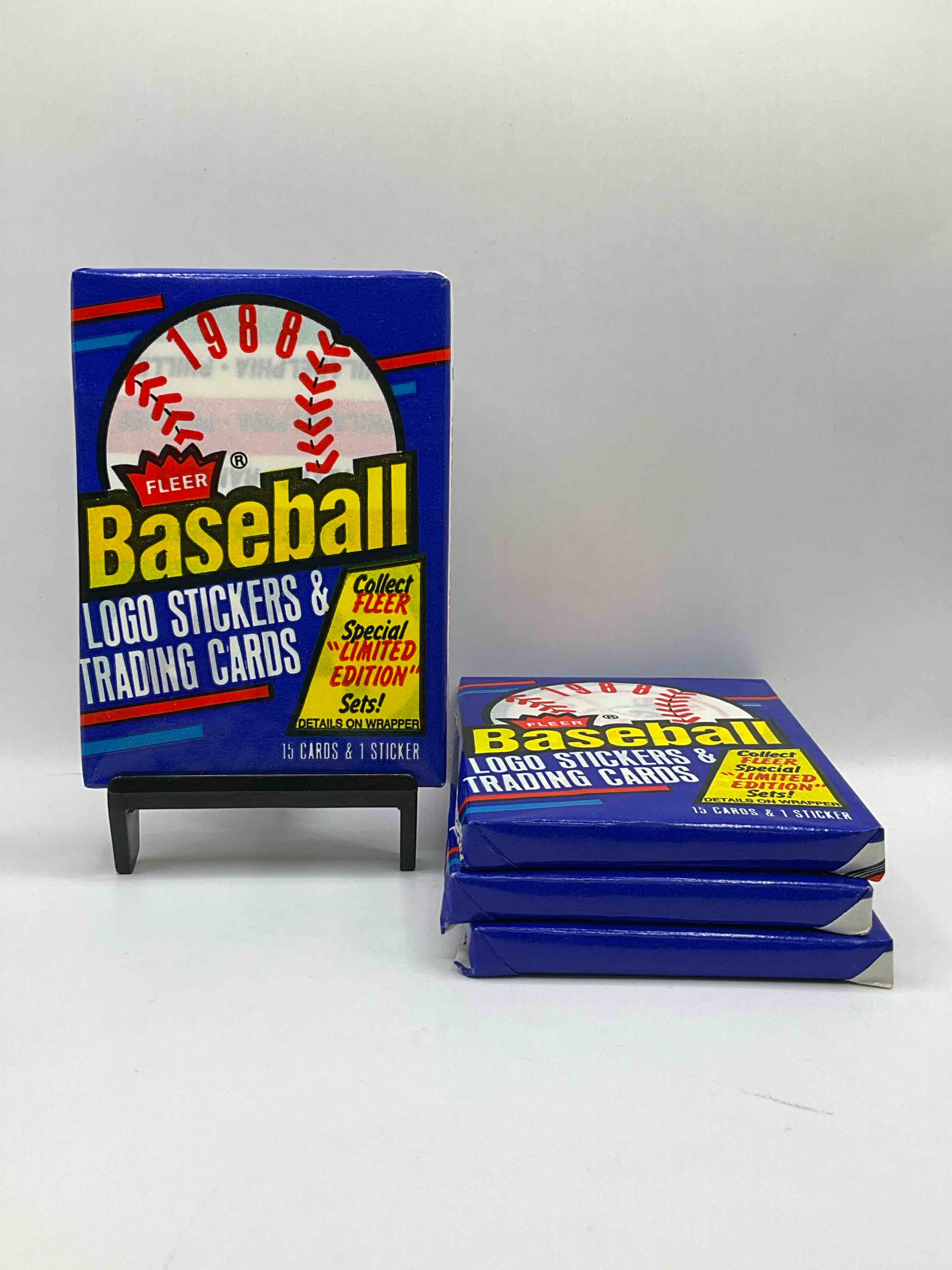 80’s Vintage! 1988 Fleer Baseball Unopened Packs! Direct From Original Box! Search For Valuable Don Mattingly & Nolan Ryan Cards!