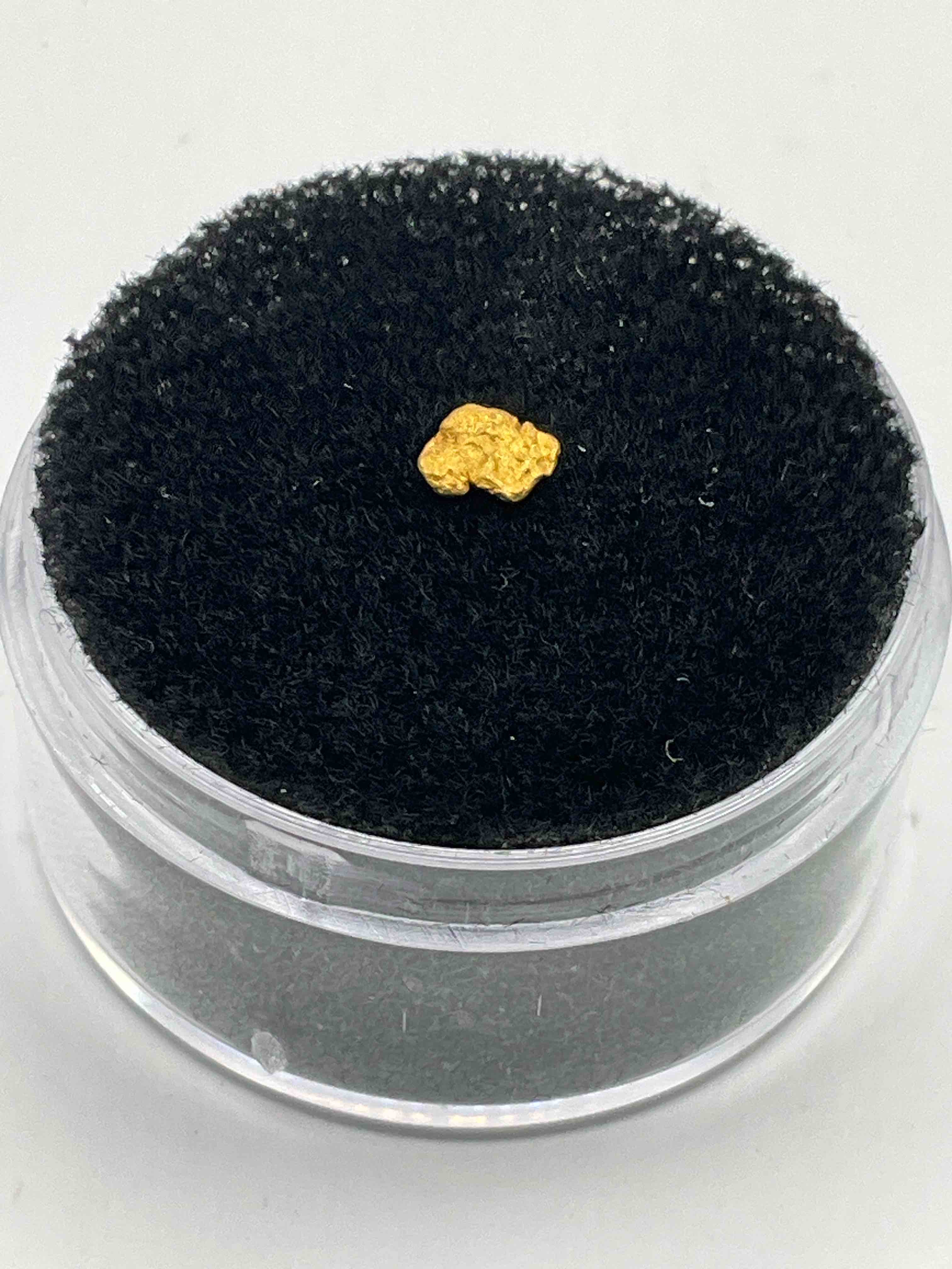 Gold Nugget, Authentic! Wow! This Is A Genuine Pure Gold Nugget Prospected From Fairplay, Colorado. Approximately 0.1 GM In Size/Weight. This Type Of Gold In Nugget Form That Has Not Been Processed Is Extremely Hard To Find & Is Much More Rare Than Processed Gold In Any Form. U.S. Dime Shown In Image Is For Visual Size Reference Only (Not Included). Own An Incredibly Cool Piece Of Gold & An Awesome Investment In Fine U.S. Gold Precious Metal! Every Gold Nugget Is "One Of A Kind!"