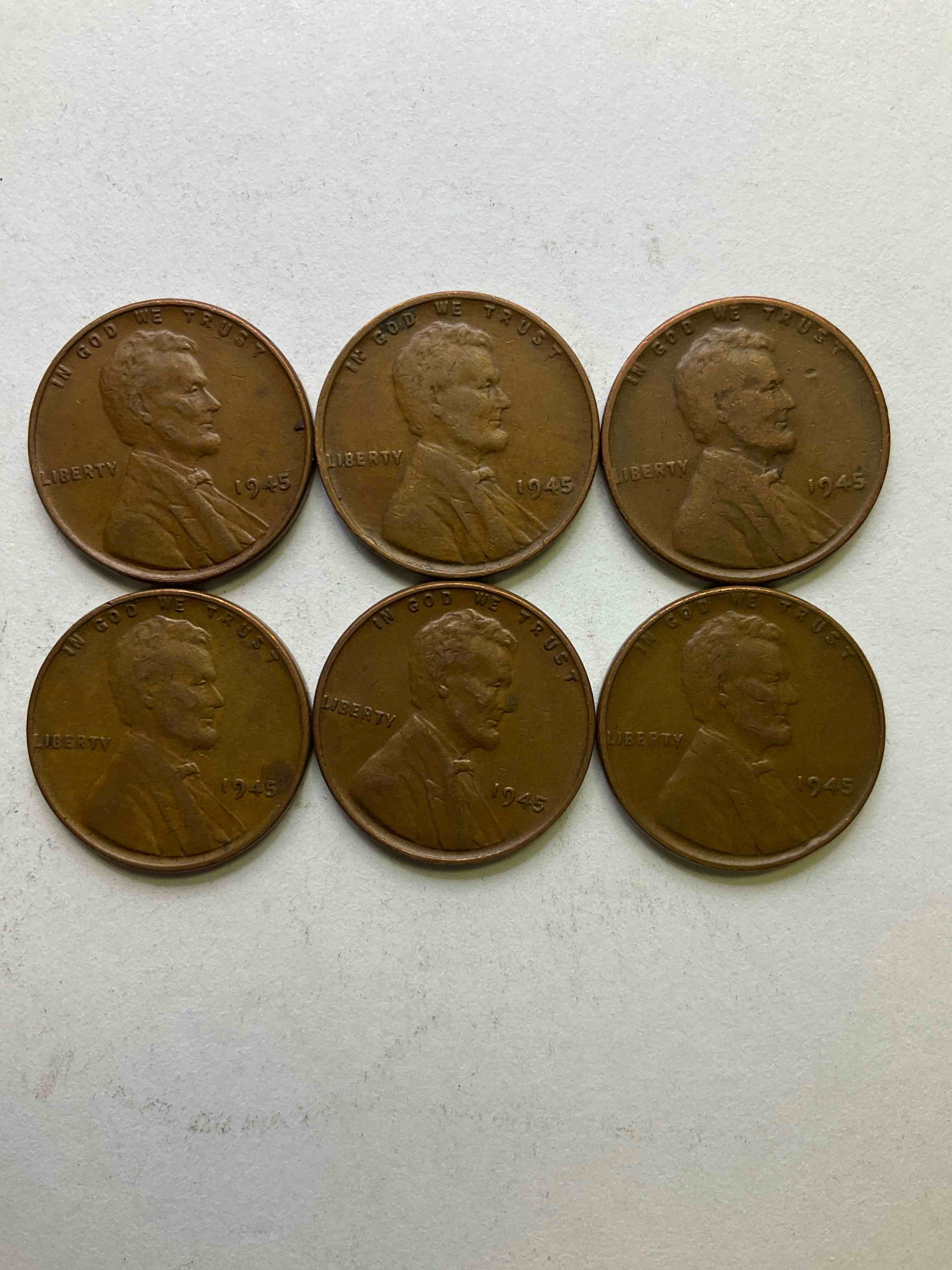 1945 world war two pennies! wwii officially ended in september of 1945, check out. these awesome 1945 pennies from one of the most famous years in human history. wwii fans rejoice!