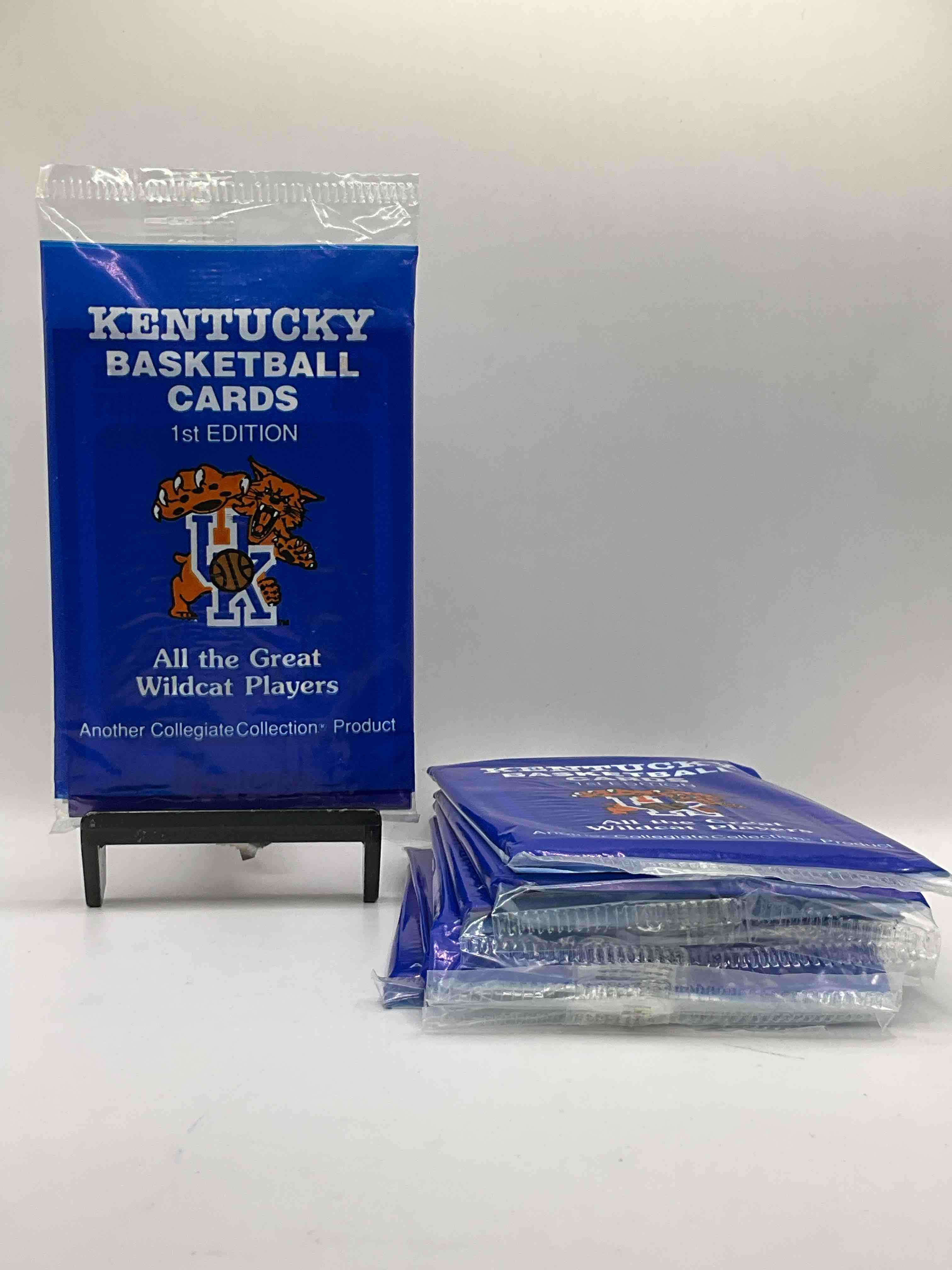1989 wildcats team packs, unopened! insane university of kentucky players packs! rex chapman, dan issel & more possible players! uk fans rejoice!