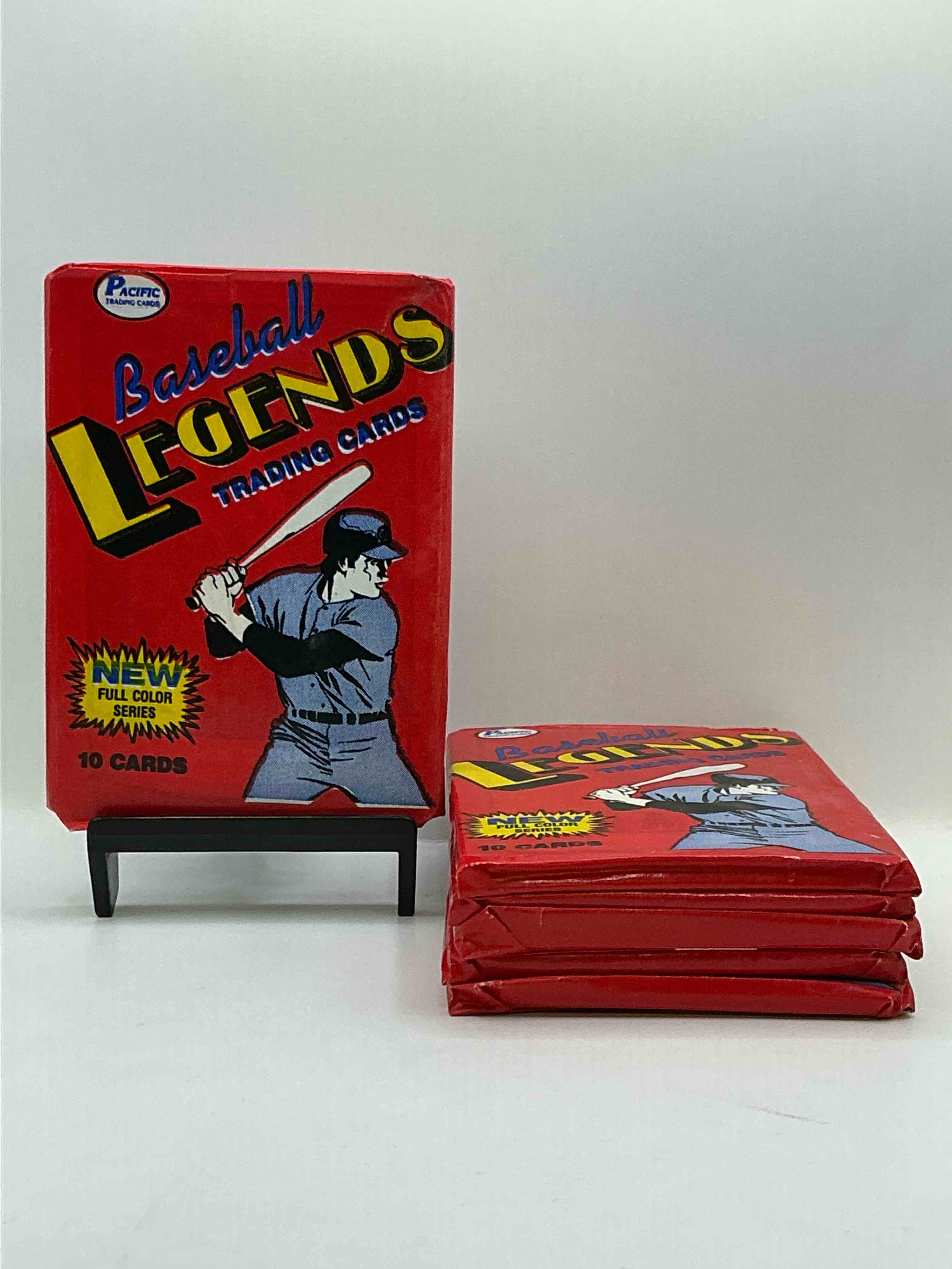 1988 Pacific Series 1 Baseball Cards! Baseball Legends 1988 10 Card Pack! Direct From Original Box! Look For Legends From The Baseball World! Pacific Trading Card... Search For Crazy Baseball Stars!