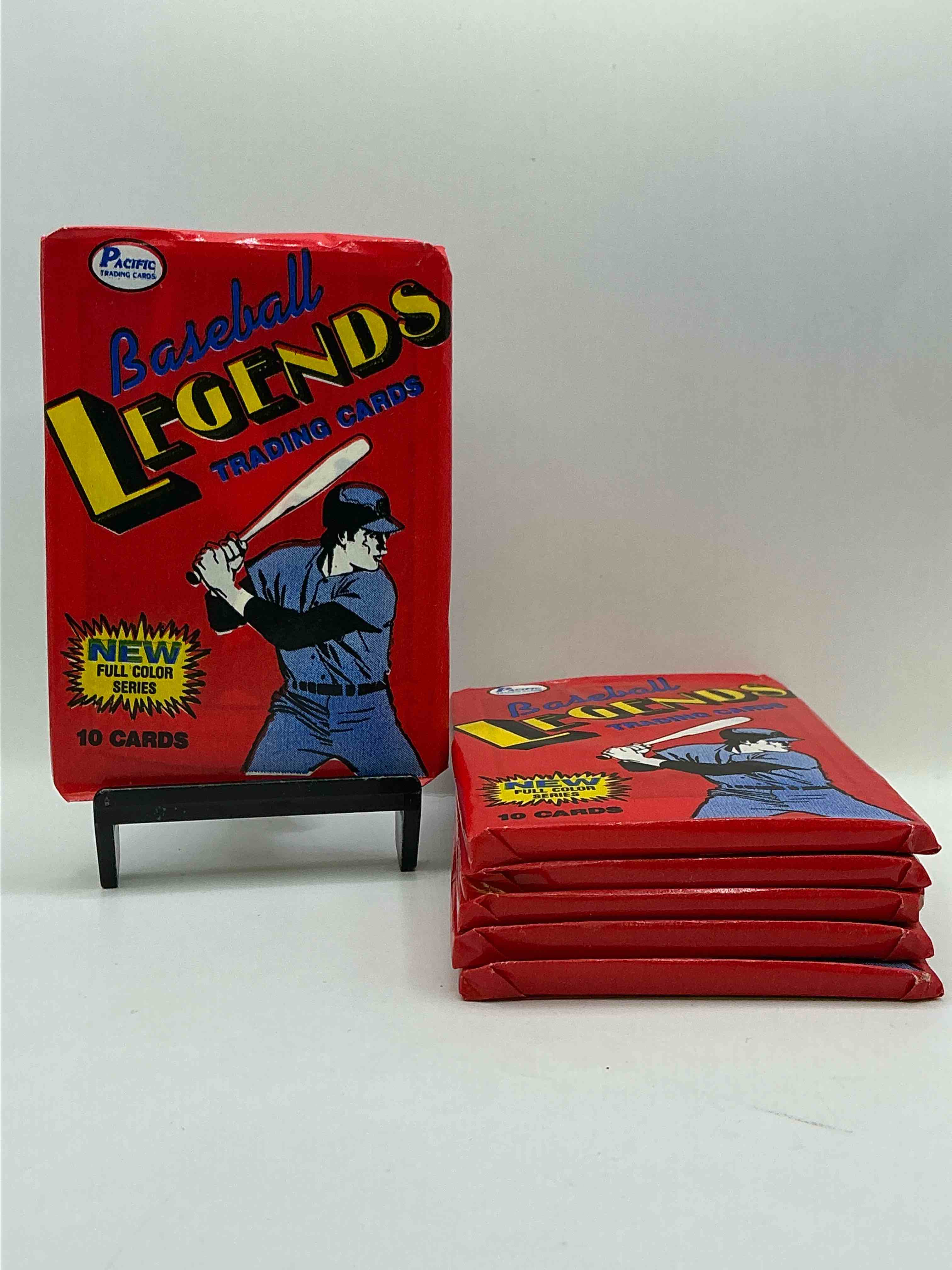 1988 Pacific Series 1 Baseball Cards! Baseball Legends 1988 10 Card Pack! Direct From Original Box! Look For Legends From The Baseball World! Pacific Trading Card... Search For Crazy Baseball Stars!