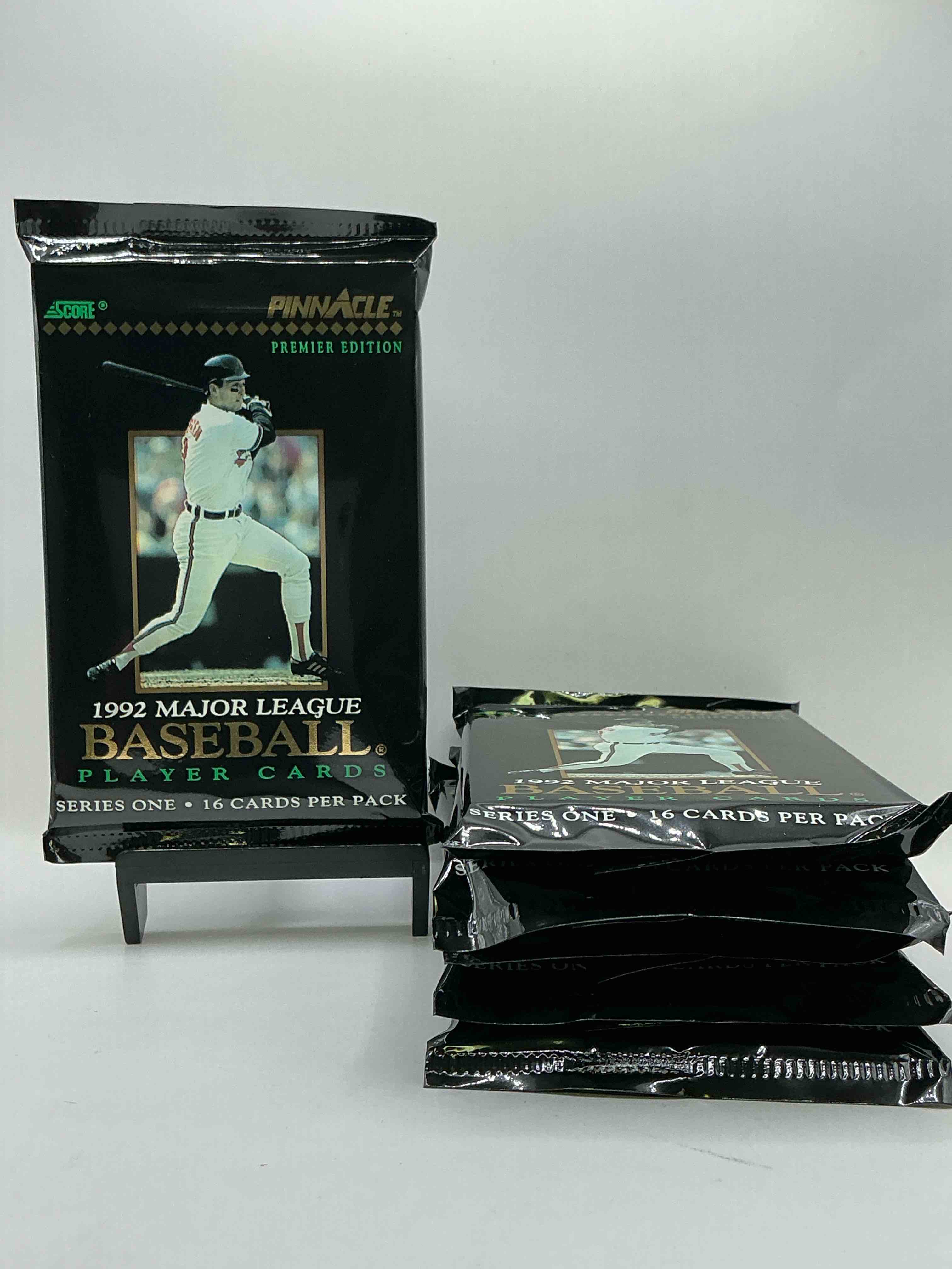 1992 Score Pinncale Packs! Score Baseball Unopened Packs Direct From Original Retail Case! These Packs Could Have Early Griffey Jr ,Cards & More!
