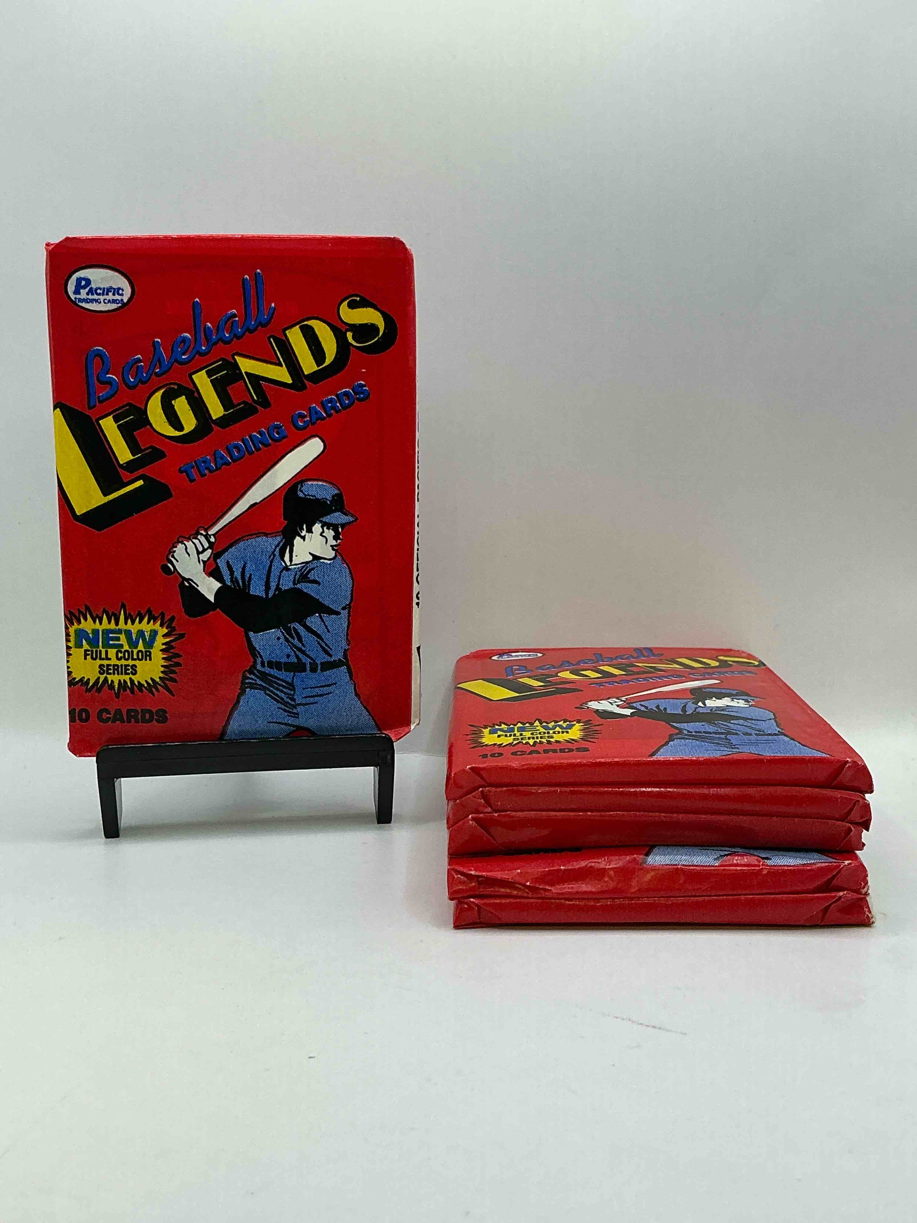 1988 Pacific Series 1 Baseball Cards! Baseball Legends 1988 10 Card Pack! Direct From Original Box! Look For Legends From The Baseball World! Pacific Trading Card... Search For Crazy Baseball Stars!