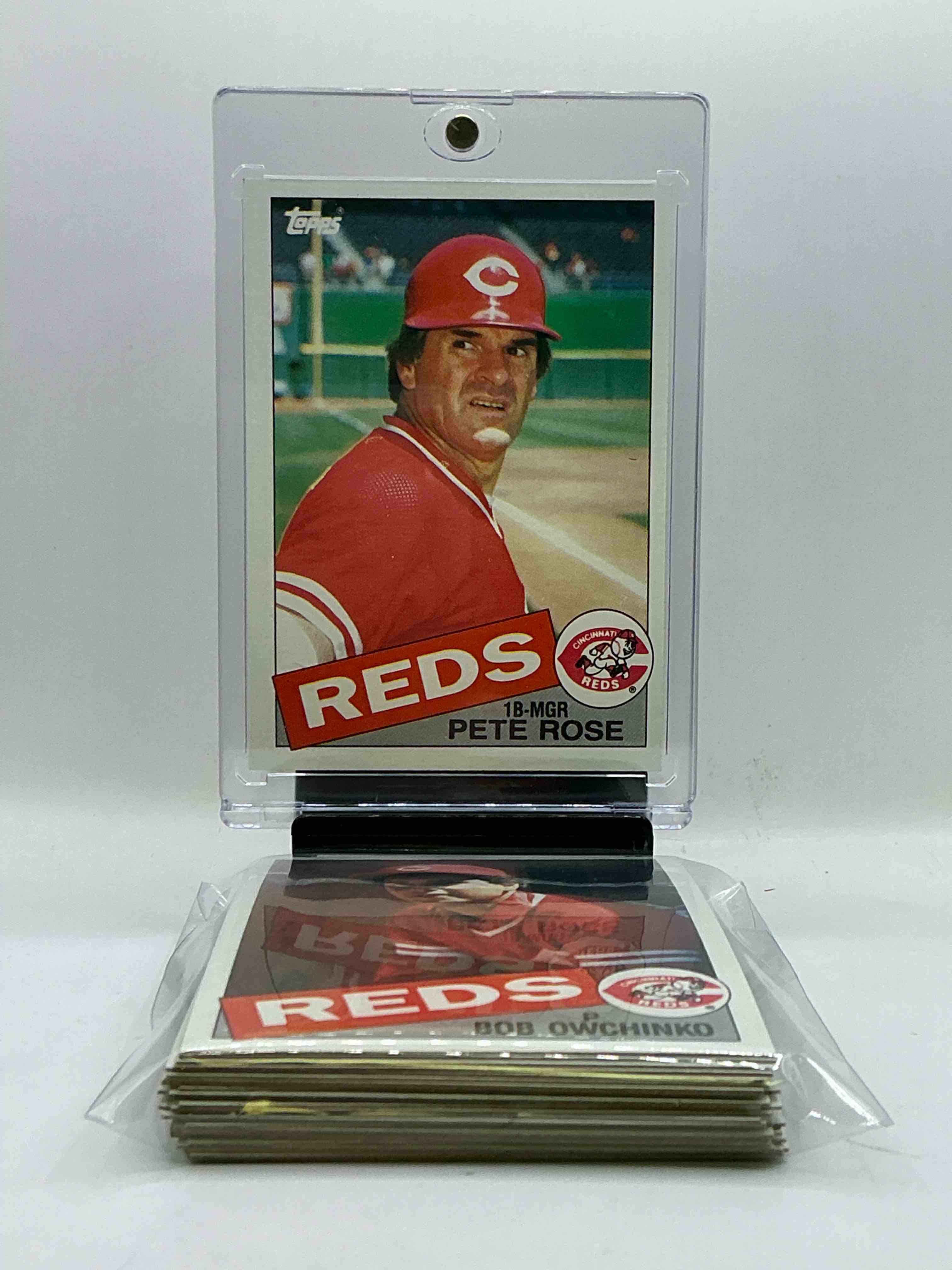 1985 Reds Team Set! 27 Card Reds Set! Pete Rose, Dave Concepcion, Eddie Miller, Ron Oester & More! Reds Fans Rejoice!
