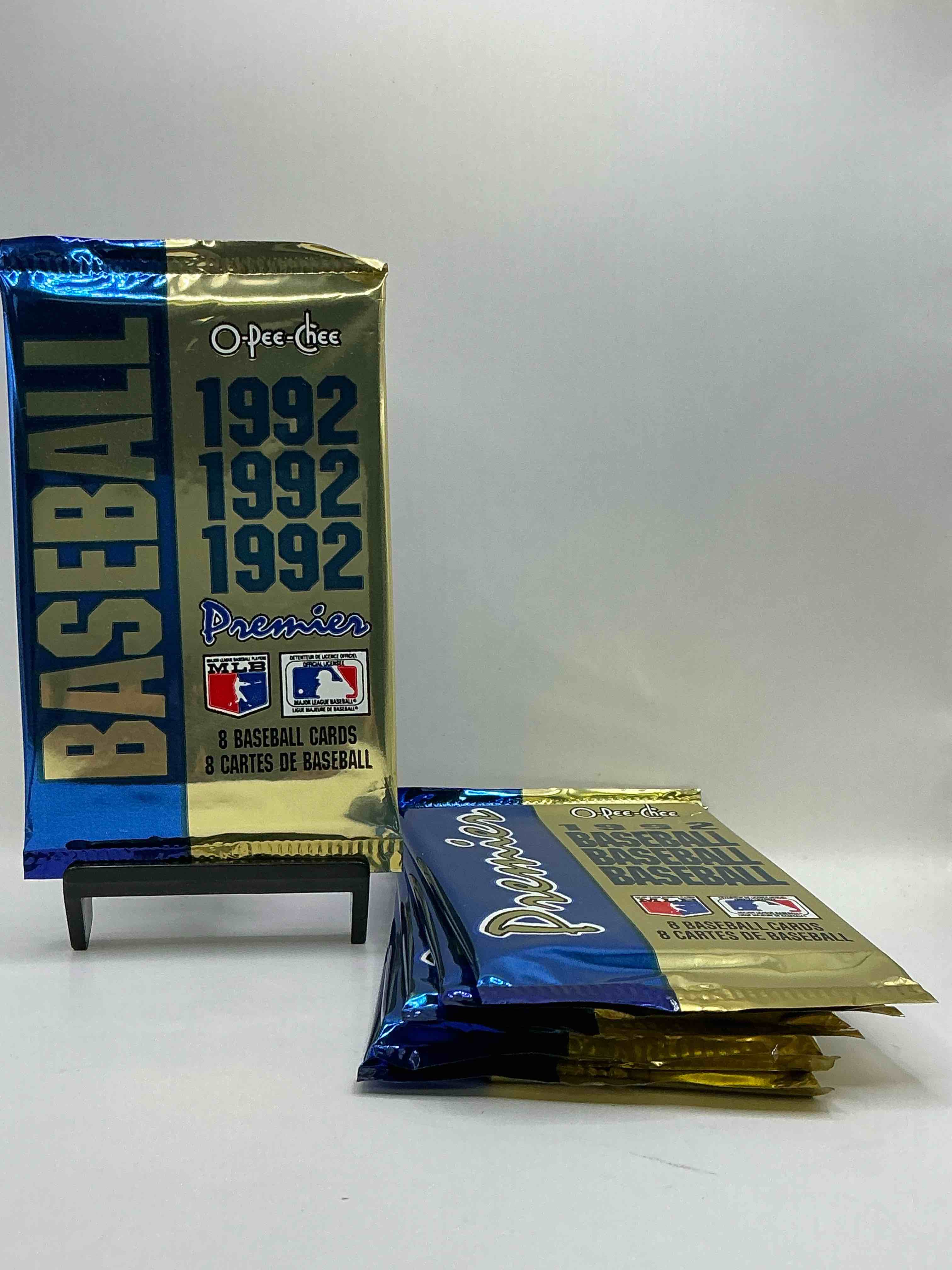1992 Premier Baseball O-Pee-Chee Packs! These Packs Are The Rare Canadian Version Of Baseball Packs, Making Them More Rare!