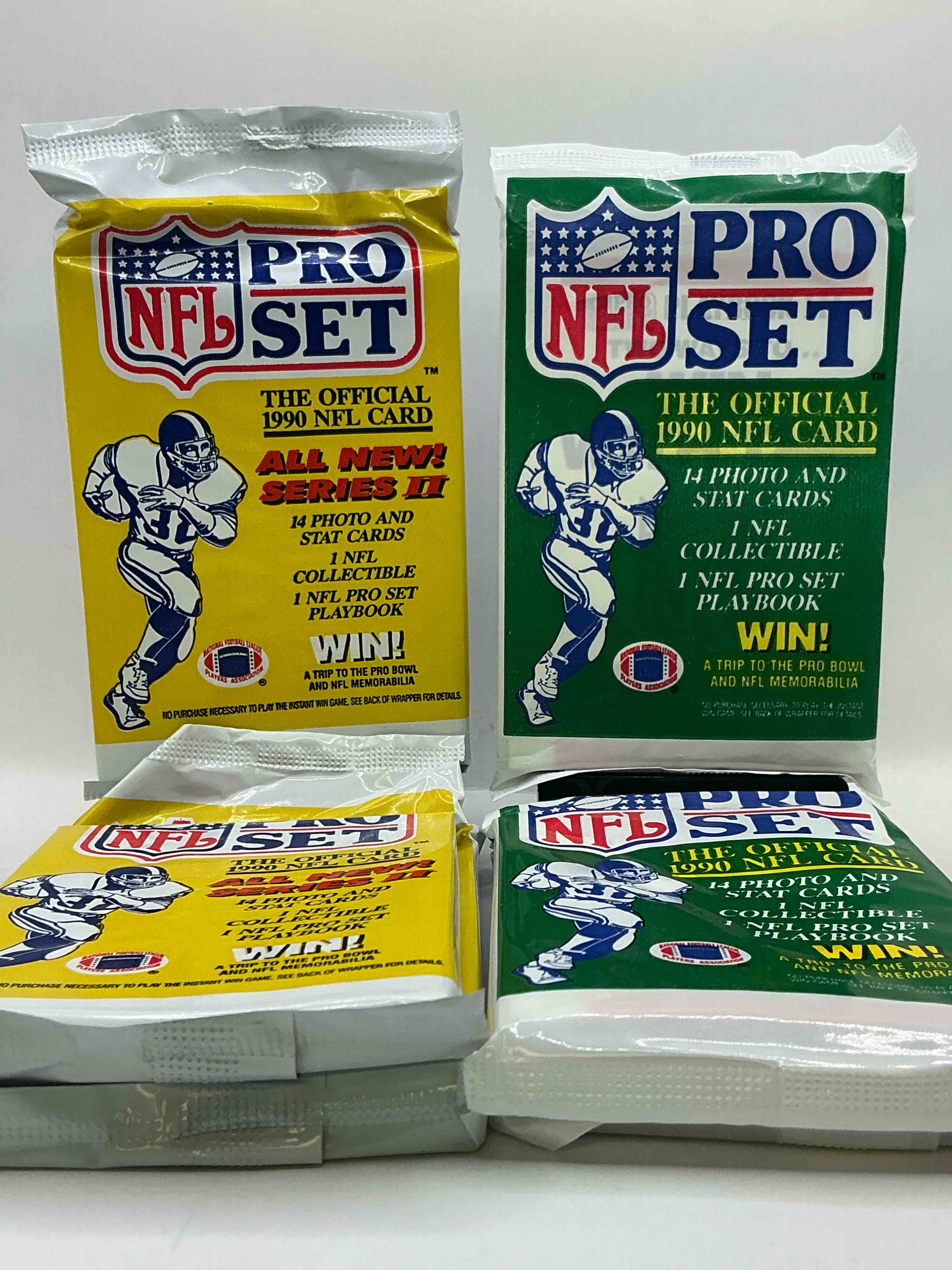 Wow! 1990 Pro Set Football Sealed Card Pack, Direct From Original Retail Case!Highly Sought After By Collectors As This Year Is Loaded With High Profile Cards!Search For Cards From Barry Sanders, Deion Sanders, Troy Aikman, Michael Irvin & Much More! Getting Hard To Find!