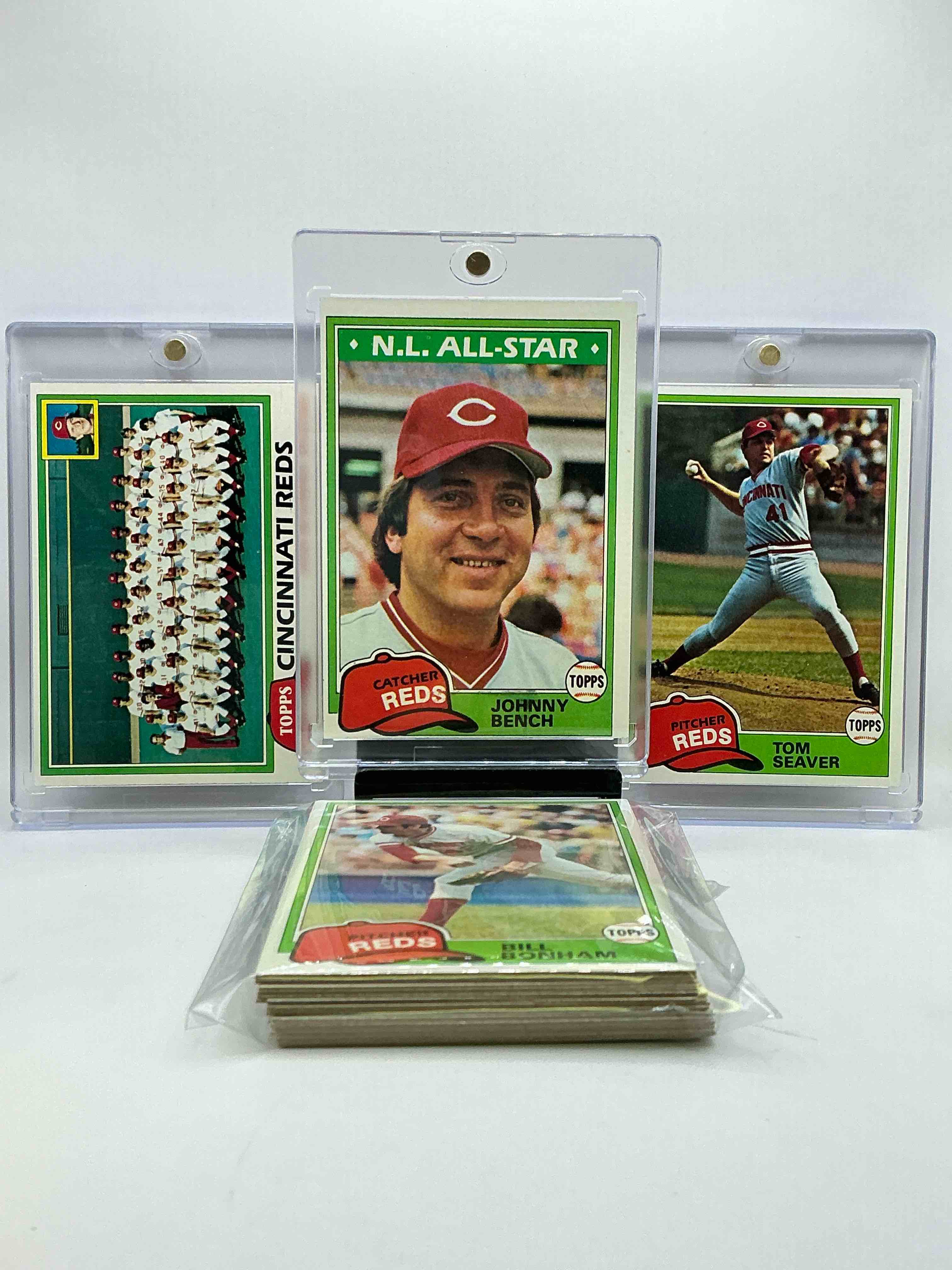 1981 Reds Team Set! 28 Card Reds Set! Tom Seaver, Johnny Bench, Reds Team Card, Dave Concepcion, Eddie Miller, Ron Oester & More! Reds Fans Rejoice!