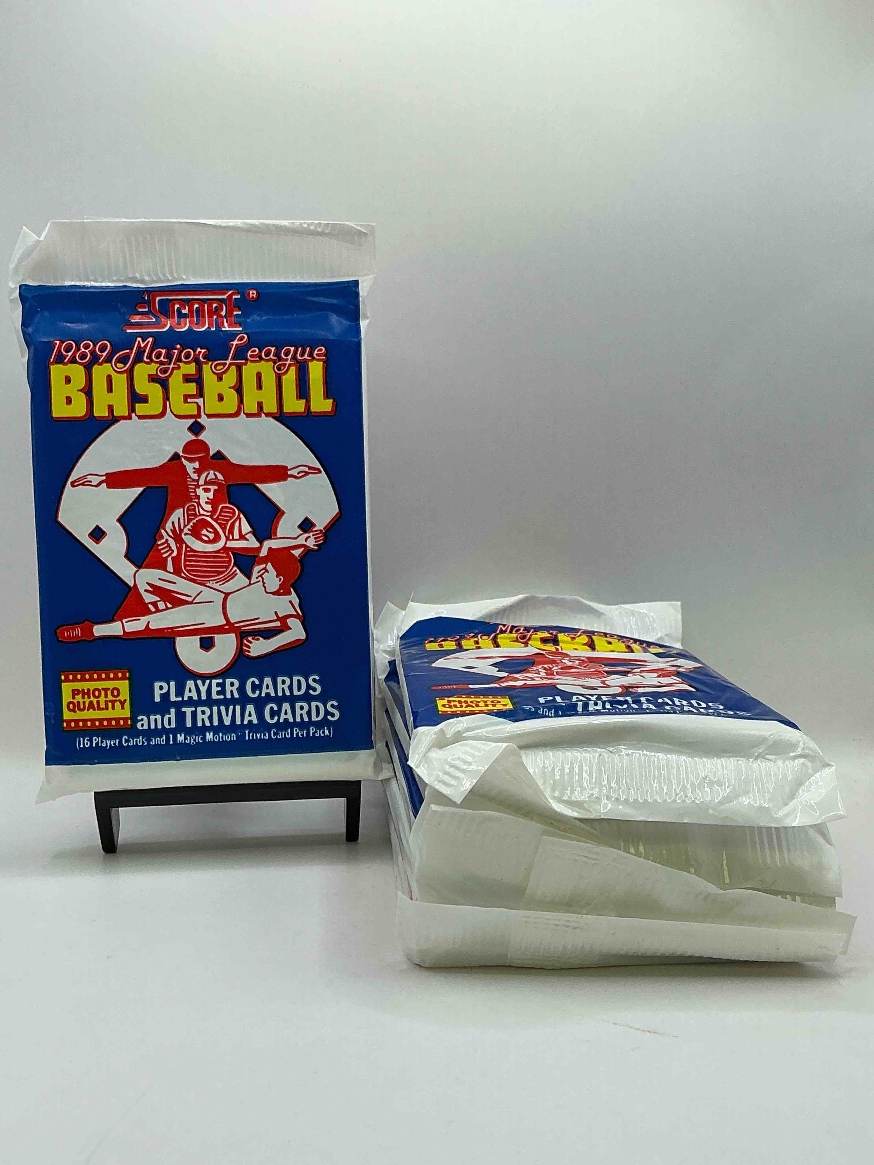 1989 Score Baseball Sealed Sports Collectible Card Pack, Direct From Original Retail Case! Search For Valuable Don Mattingly #1 & So Many Cool Nostalgic 80's Players!