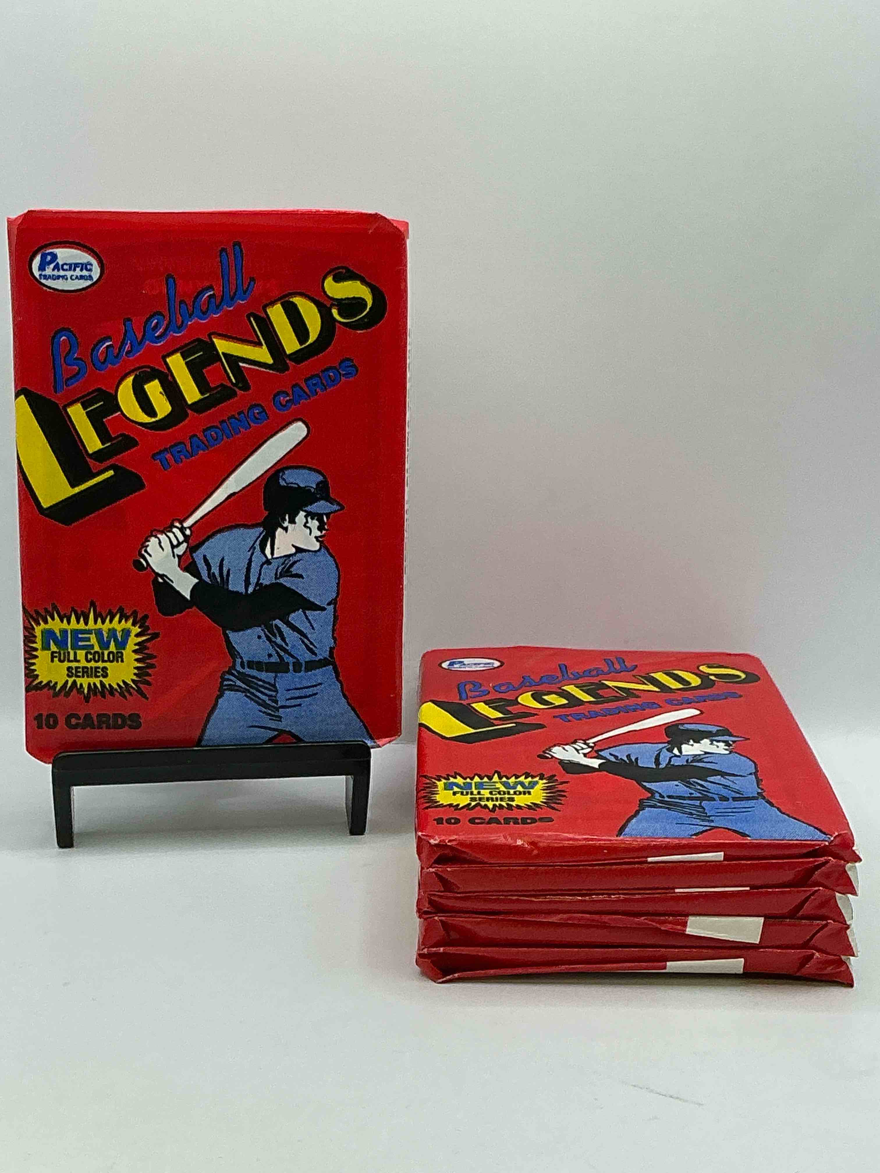 1988 Pacific Series 1 Baseball Cards! Baseball Legends 1988 10 Card Pack! Direct From Original Box! Look For Legends From The Baseball World! Pacific Trading Card... Search For Crazy Baseball Stars!