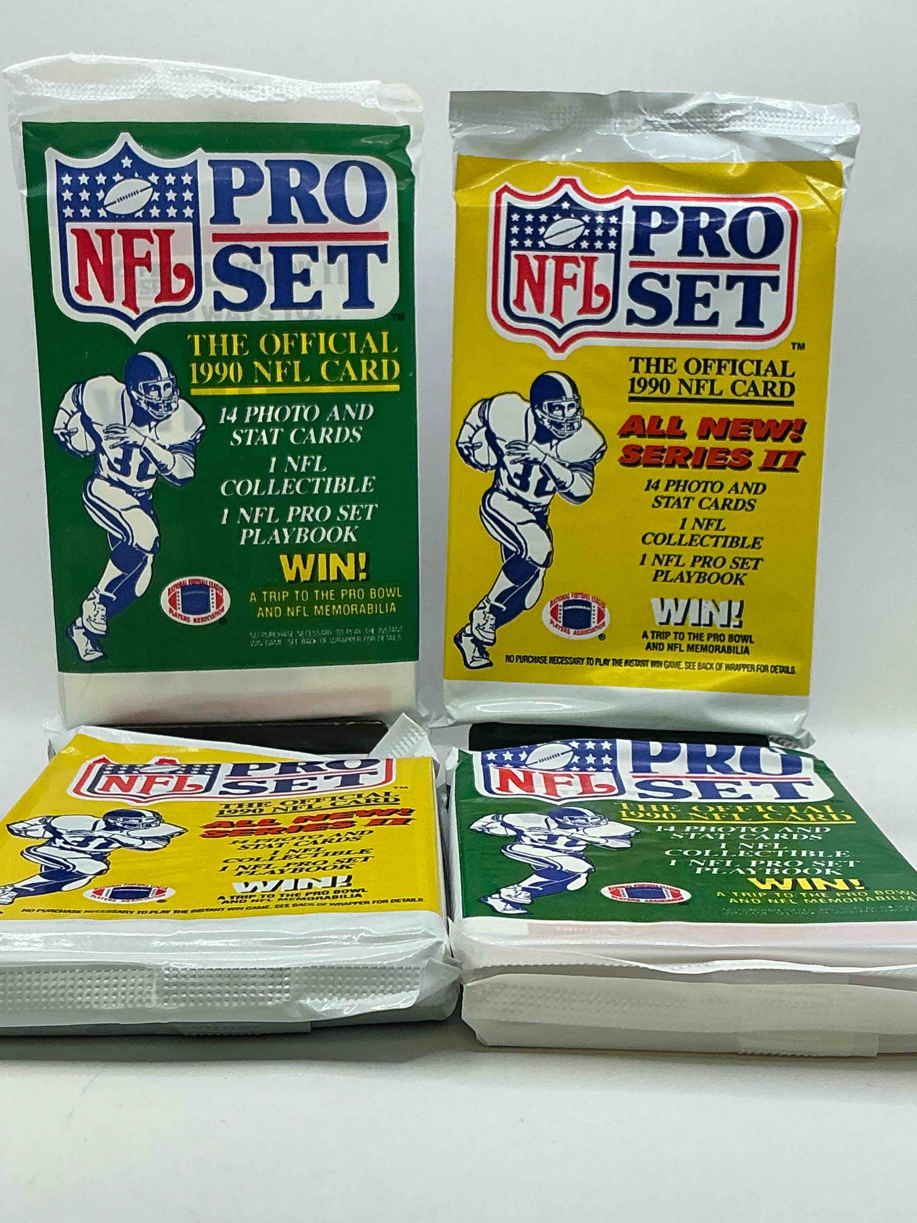 Wow! 1990 Pro Set Football Sealed Card Pack, Direct From Original Retail Case!Highly Sought After By Collectors As This Year Is Loaded With High Profile Cards!Search For Cards From Barry Sanders, Deion Sanders, Troy Aikman, Michael Irvin & Much More! Getting Hard To Find!