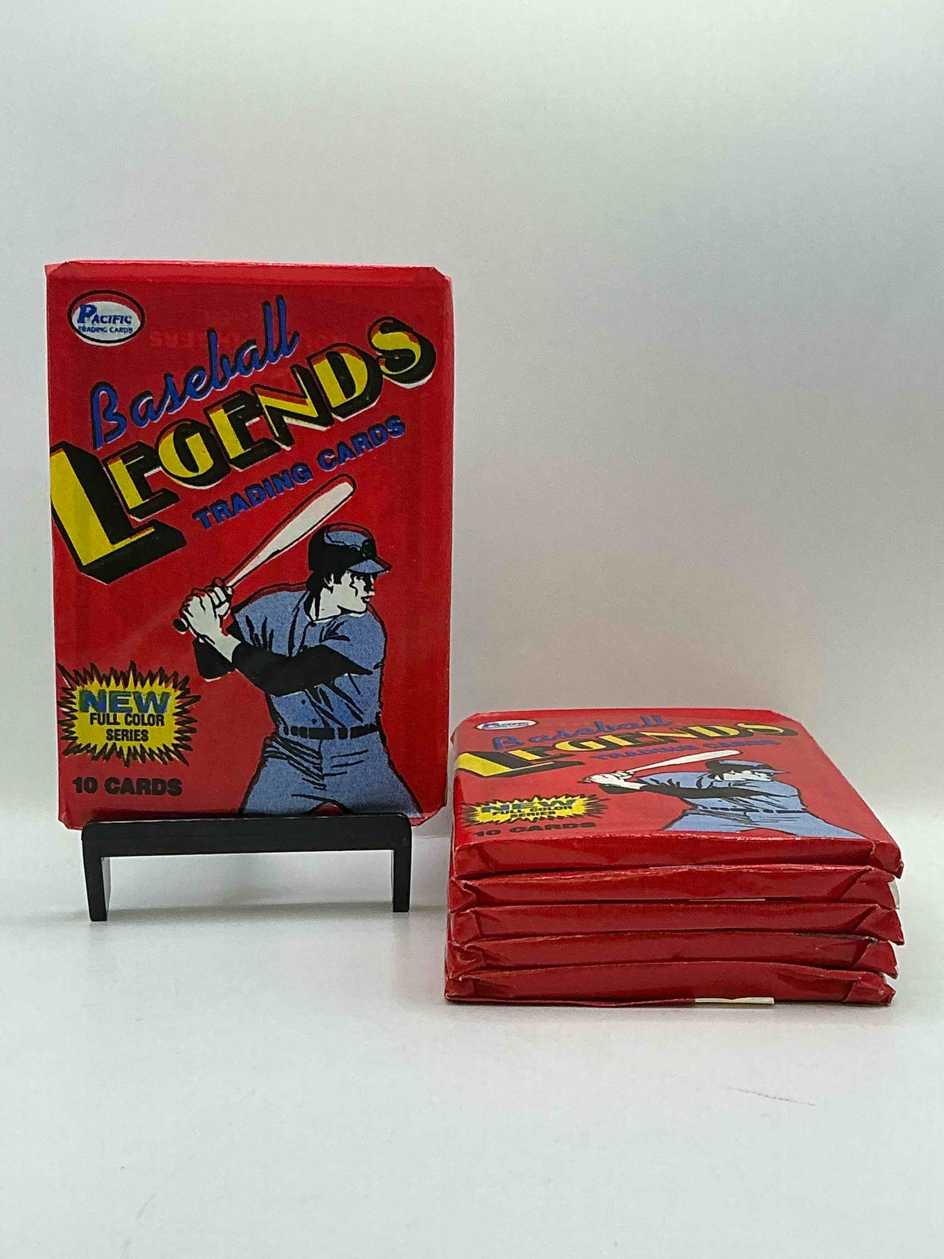 1988 Pacific Series 1 Baseball Cards! Baseball Legends 1988 10 Card Pack! Direct From Original Box! Look For Legends From The Baseball World! Pacific Trading Card... Search For Crazy Baseball Stars!