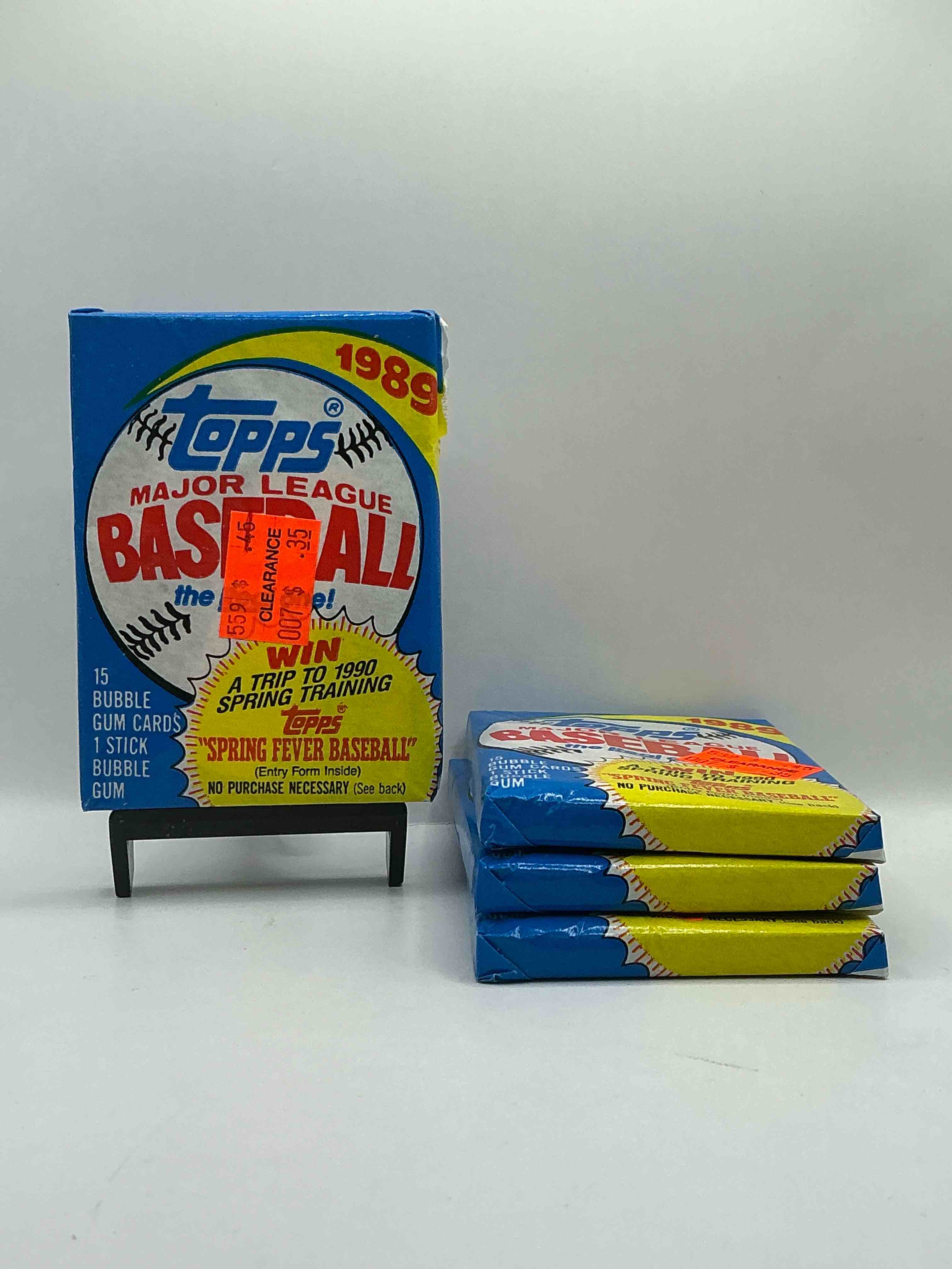 1989! Bo Jackson, Deion Sanders, Don Mattingly & More! Insane 1989 Topps Baseball Unopened Sports Card Collectible Wax Packs! Direct From Original Retail Case! Search For Valuable Randy Johnson Rookies!