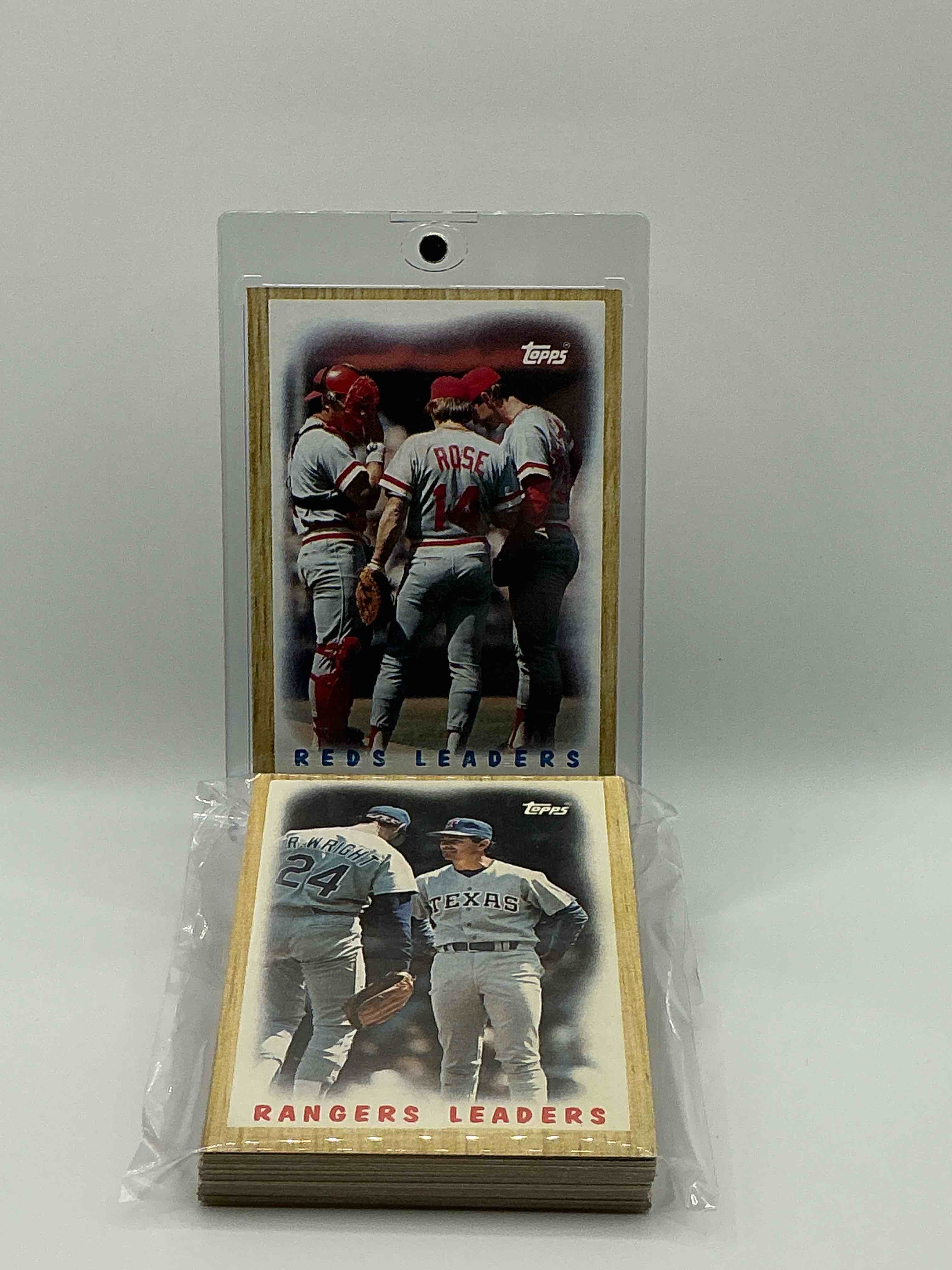 Team Leaders! EVERY MLB Team! 1987 Rare MLB TEAM Cards! Your Favorite 1987  MLB Leaders From Your Favorite Team! 26 Card Set From All The MLB Teams! Wow! Rare!