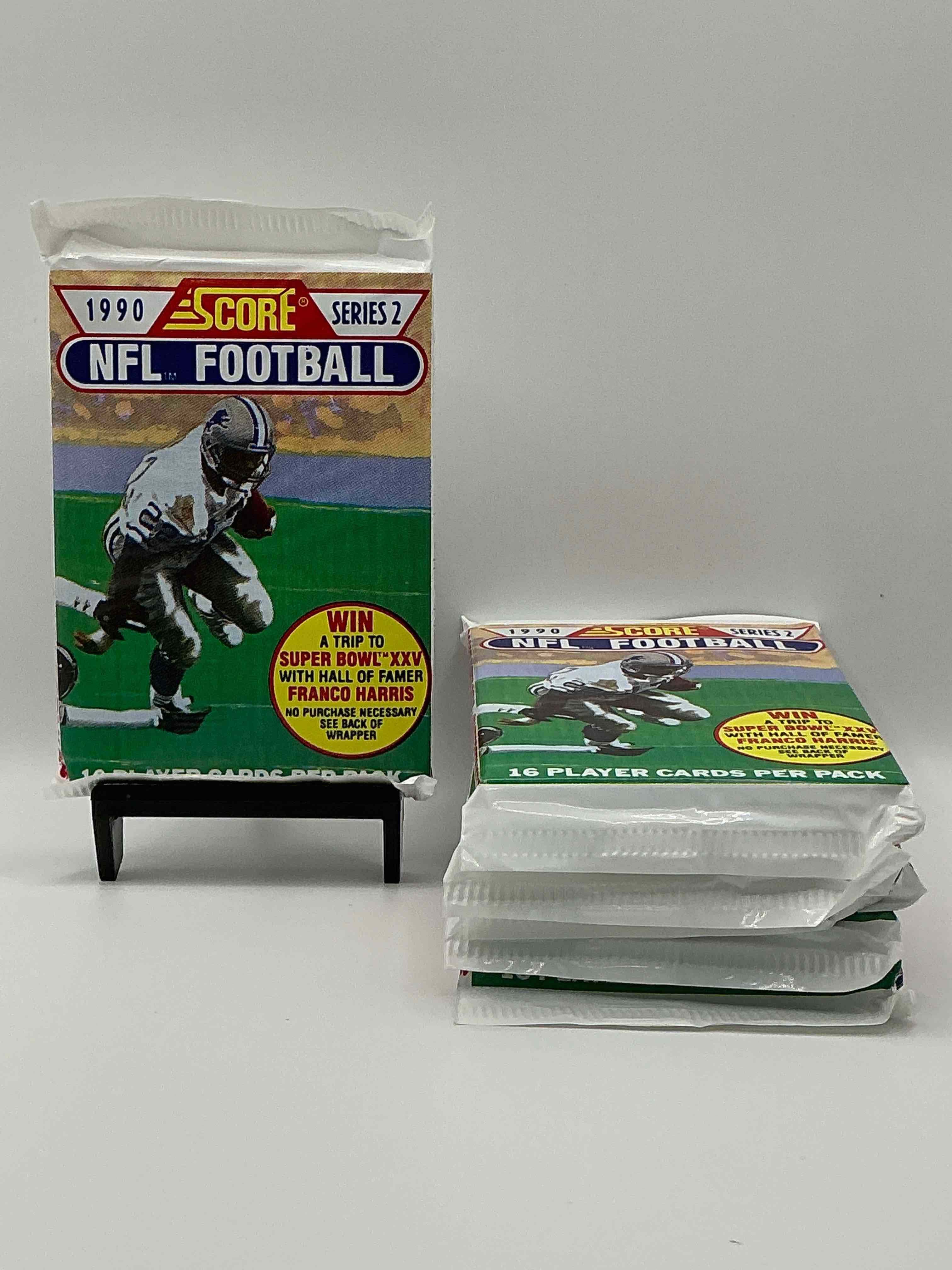 1990 Score Series 2 Football Sealed Packs! Direct From Original Retail Case! Search For Barry Sanders, Jerry Rice, Joe Montana & Other 80's Stars!