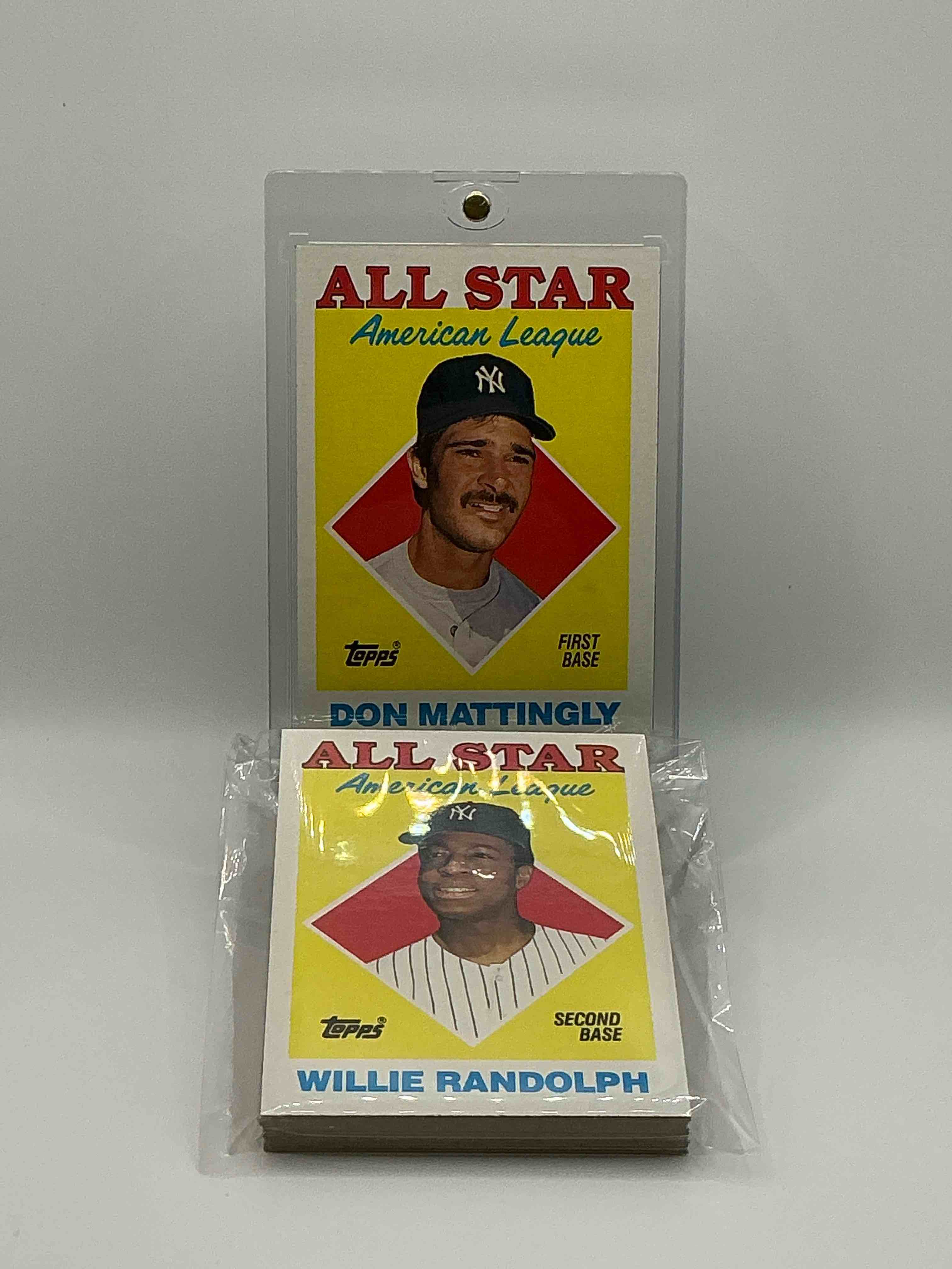 Wow! 1988 Topps Baseball All Stars Complete Set! Every All Star from 1988 Is Here! Don Mattingly, Wade Boggs, Roger Clemens & More!