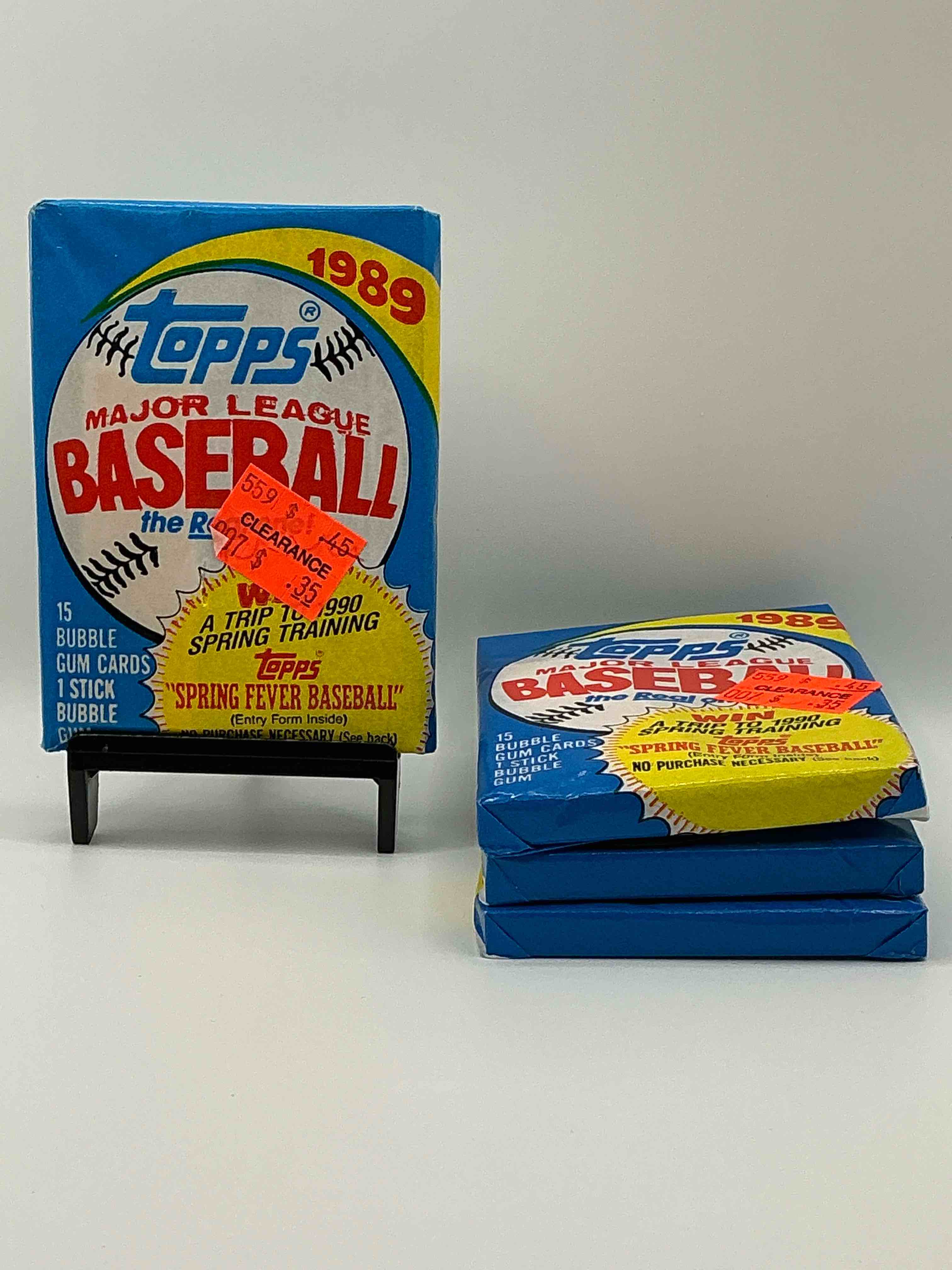 1989! Bo Jackson, Deion Sanders, Don Mattingly & More! Insane 1989 Topps Baseball Unopened Sports Card Collectible Wax Packs! Direct From Original Retail Case! Search For Valuable Randy Johnson Rookies!