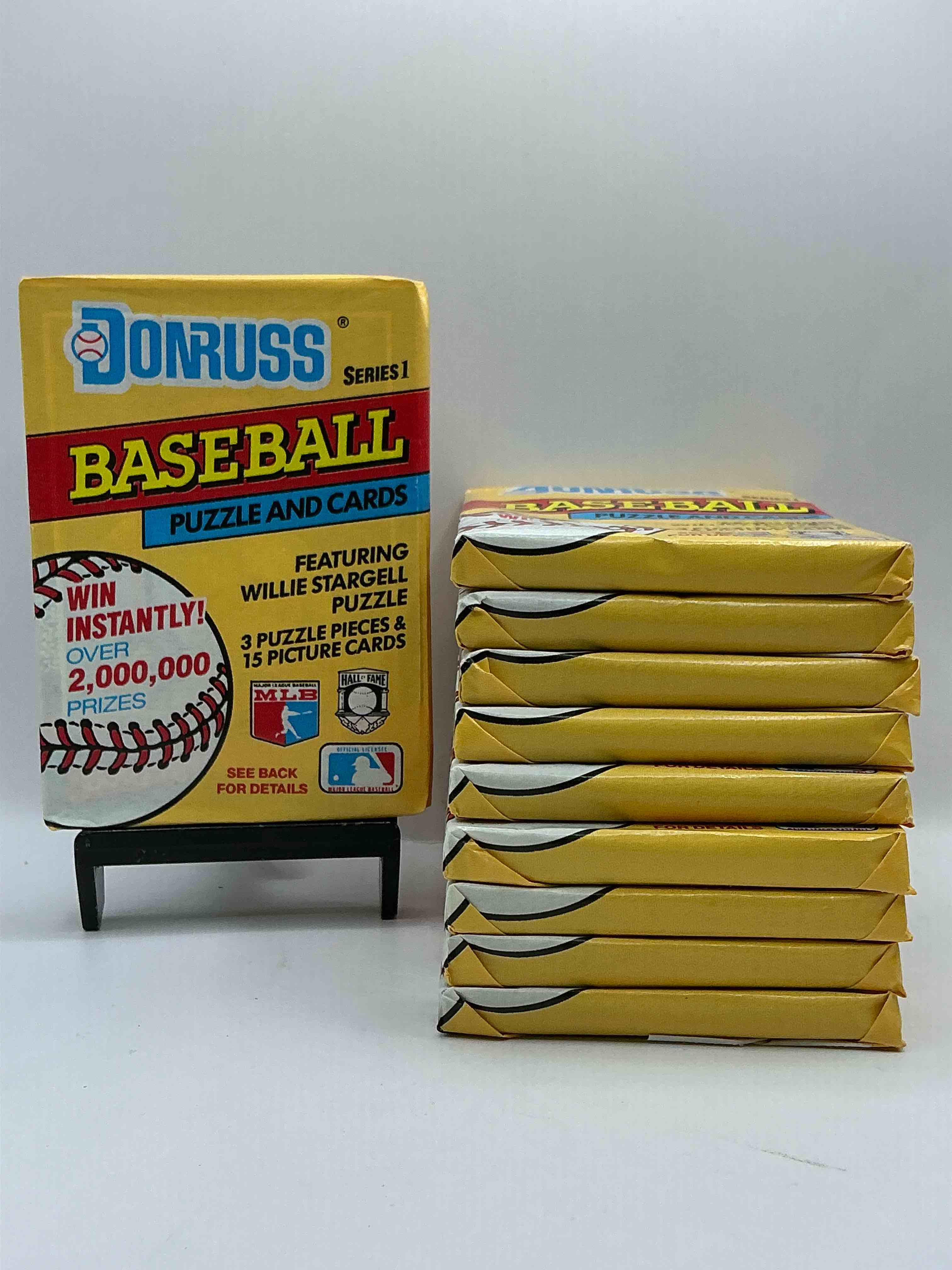 Wow! 1991 Donruss Series 1 Unopened Baseball Card Wax Packs! Direct From Original Box! Search For Valuable Ken Griffey Jr. Sports Trading Cards!