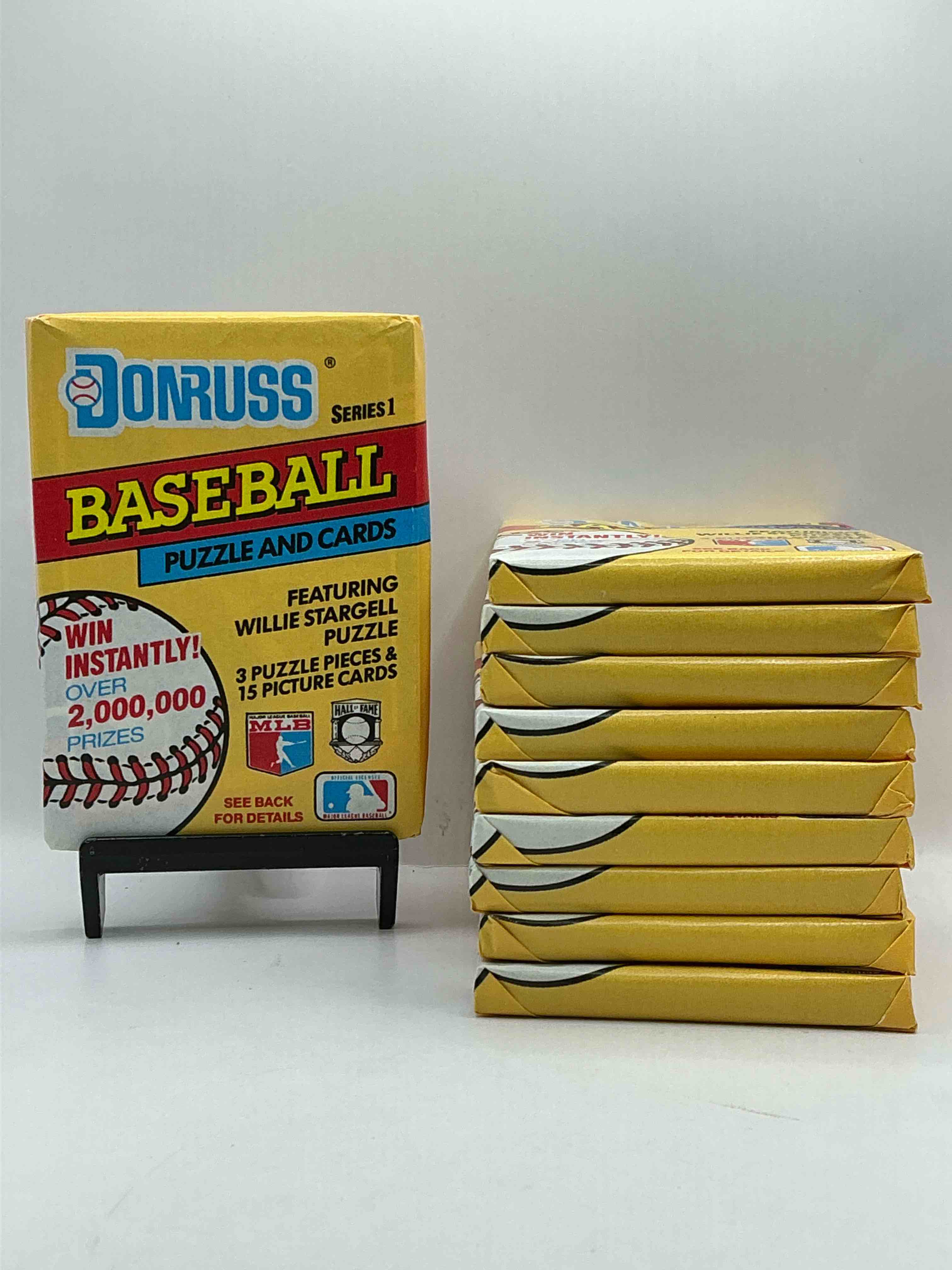 Wow! 1991 Donruss Series 1 Unopened Baseball Card Wax Packs! Direct From Original Box! Search For Valuable Ken Griffey Jr. Sports Trading Cards!