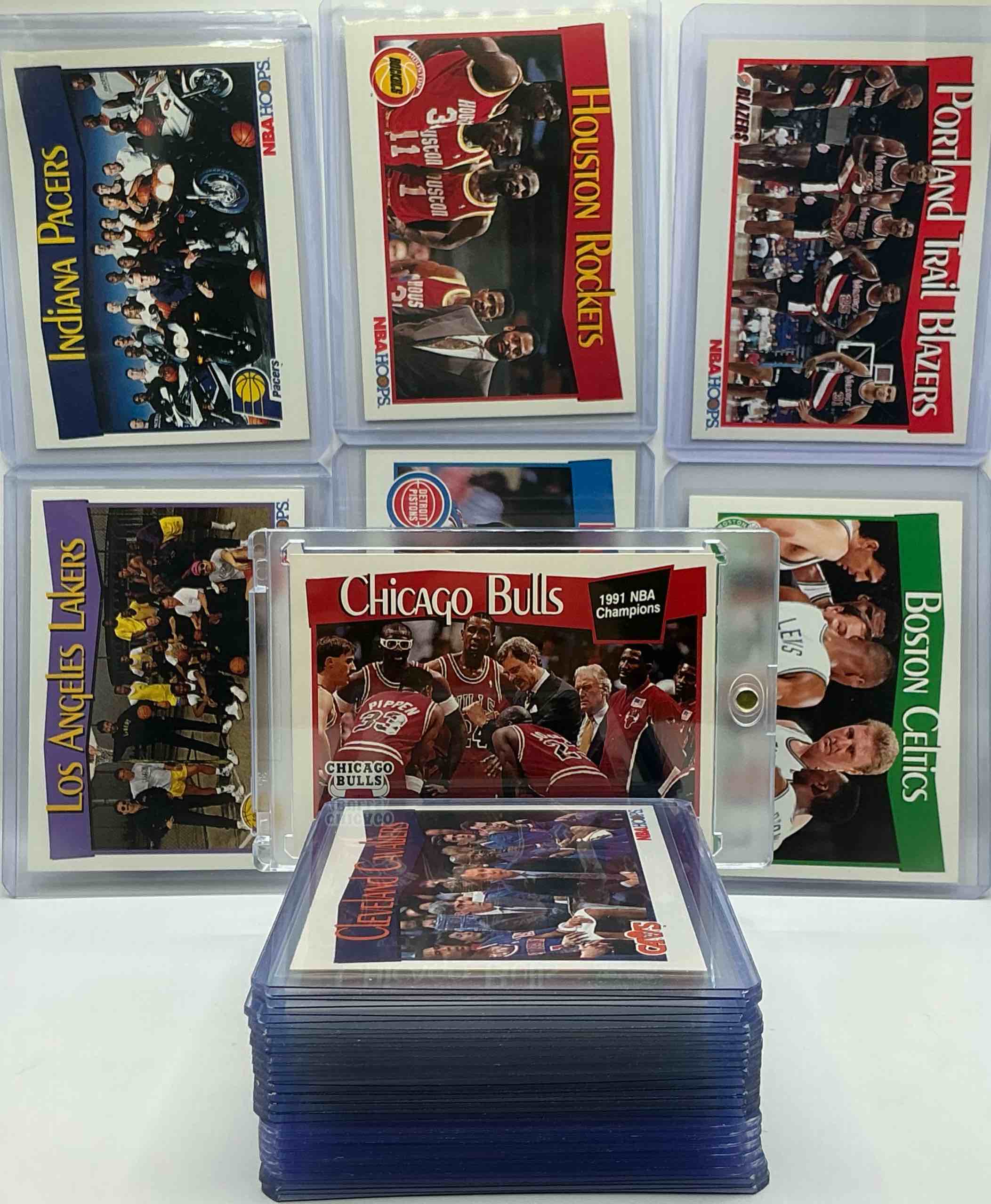Wow! 1991 NBA Hoops Full Team Card Complete Set! Collect All Your Favorites From the 90’s!