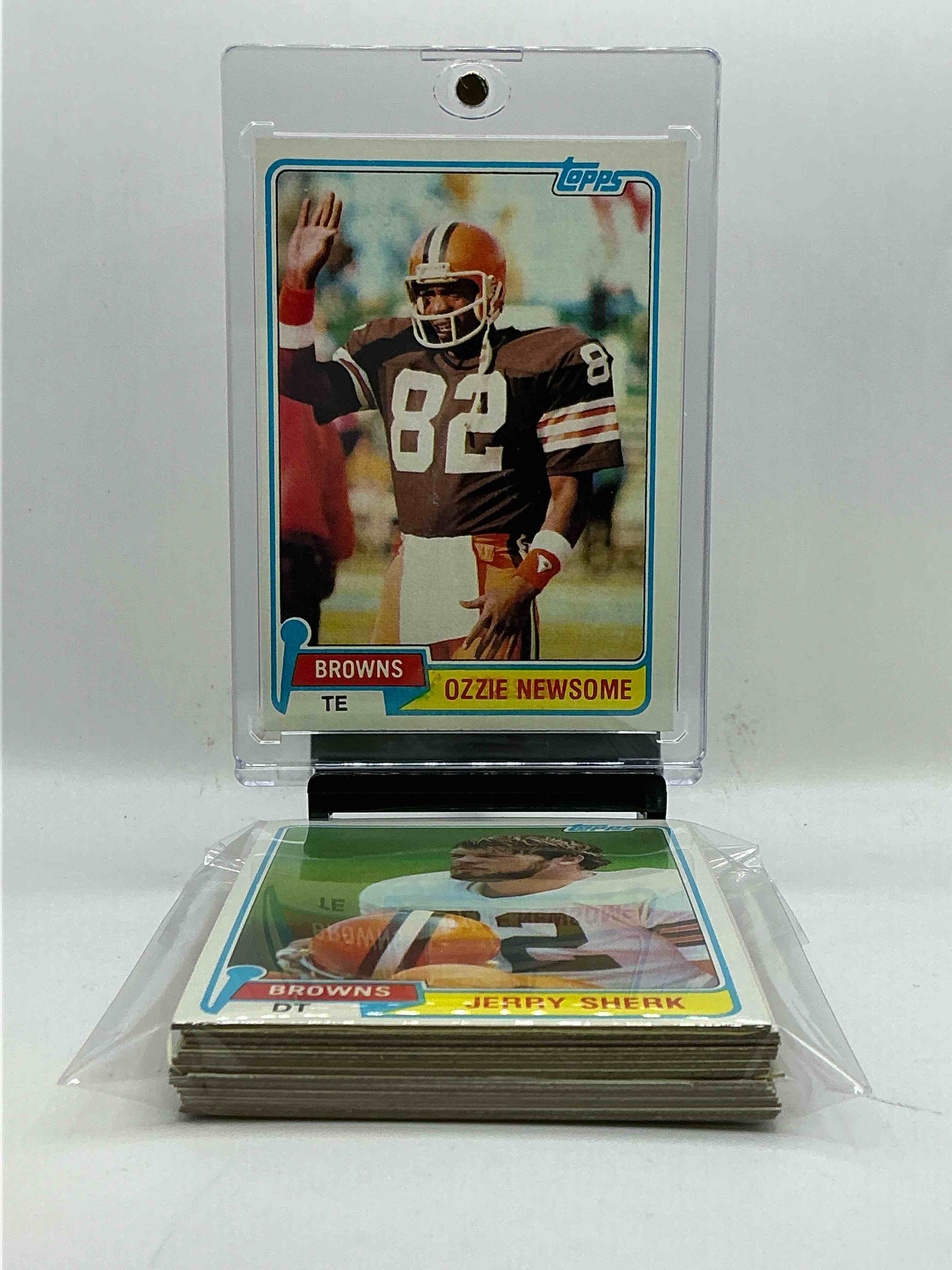 1981 Browns Team Set! Ozzie Newsome, Brian Sipe & More! 1981 Topps Browns Team Set, Sherk, Newsome, Sipe, White & More!