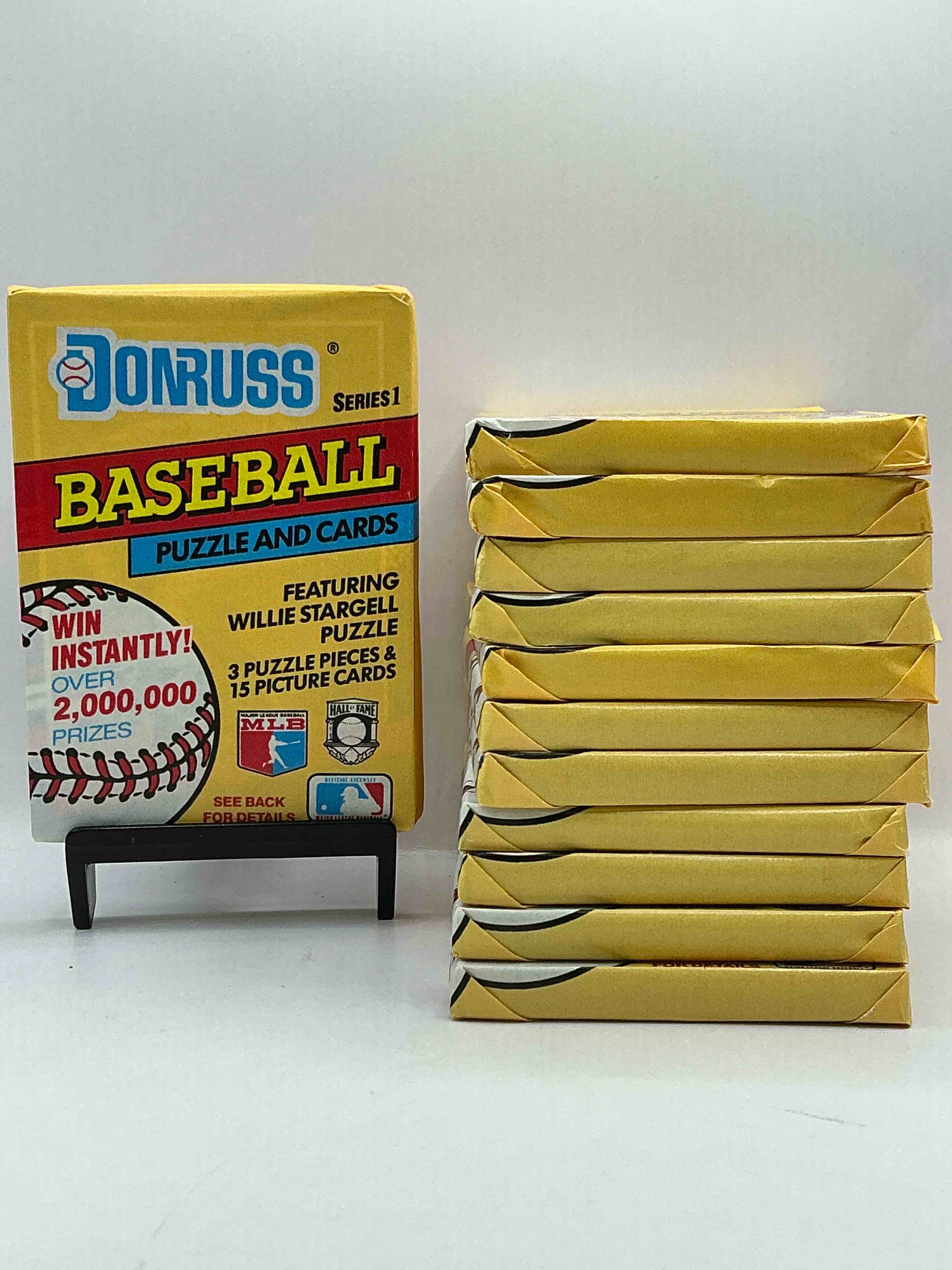 Wow! 1991 Donruss Series 1 Unopened Baseball Card Wax Packs! Direct From Original Box! Search For Valuable Ken Griffey Jr. Sports Trading Cards!