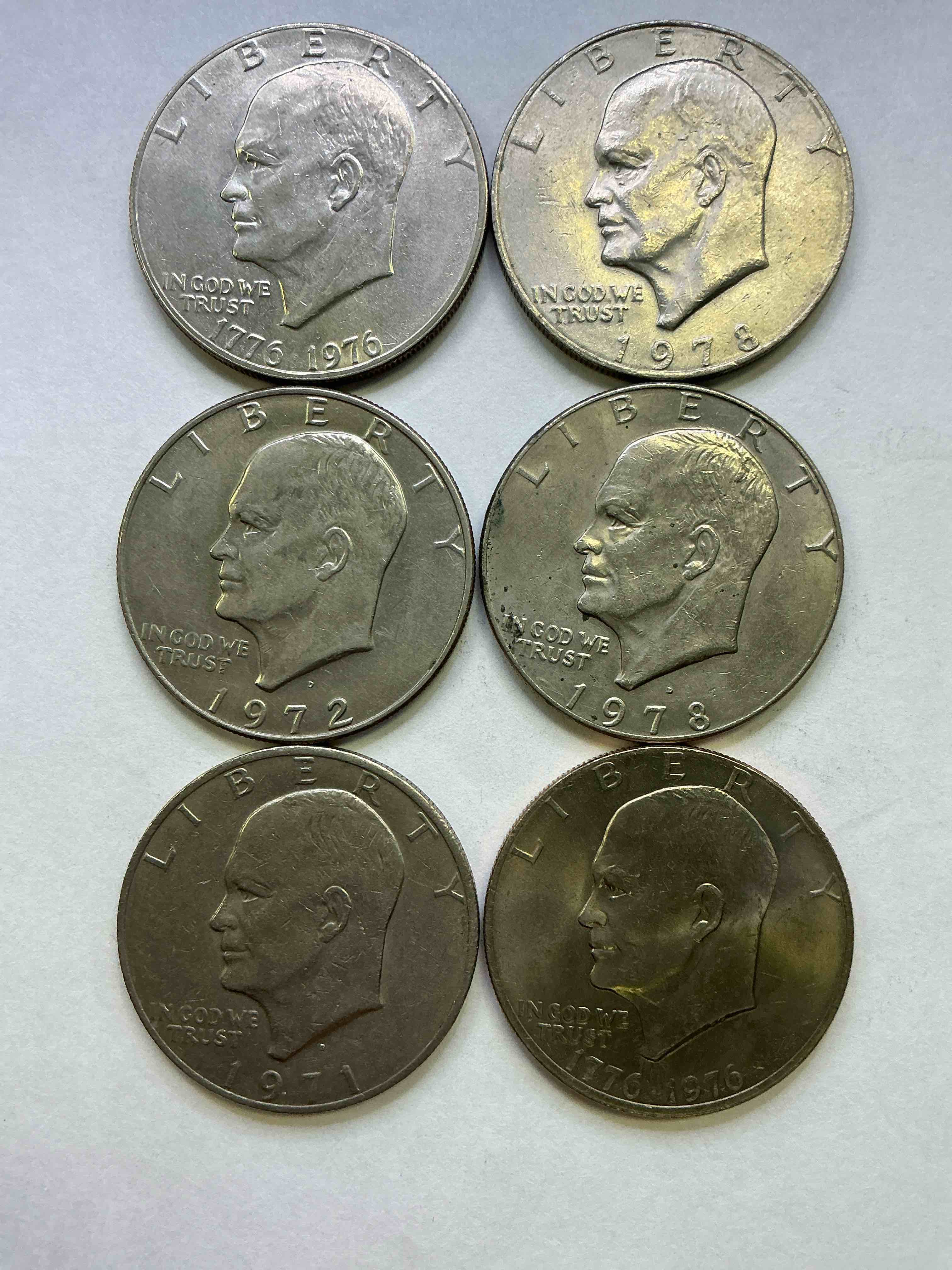 Collector's Dream! Six Different Rare, Slabbed U.S. Collector Coins In Certified/Catalogued Protective Slab Cases! A Great Way to Build An Incredible Collection Of Protected, Rare U.S. Coins! Great For The Coin Fan & Collector!