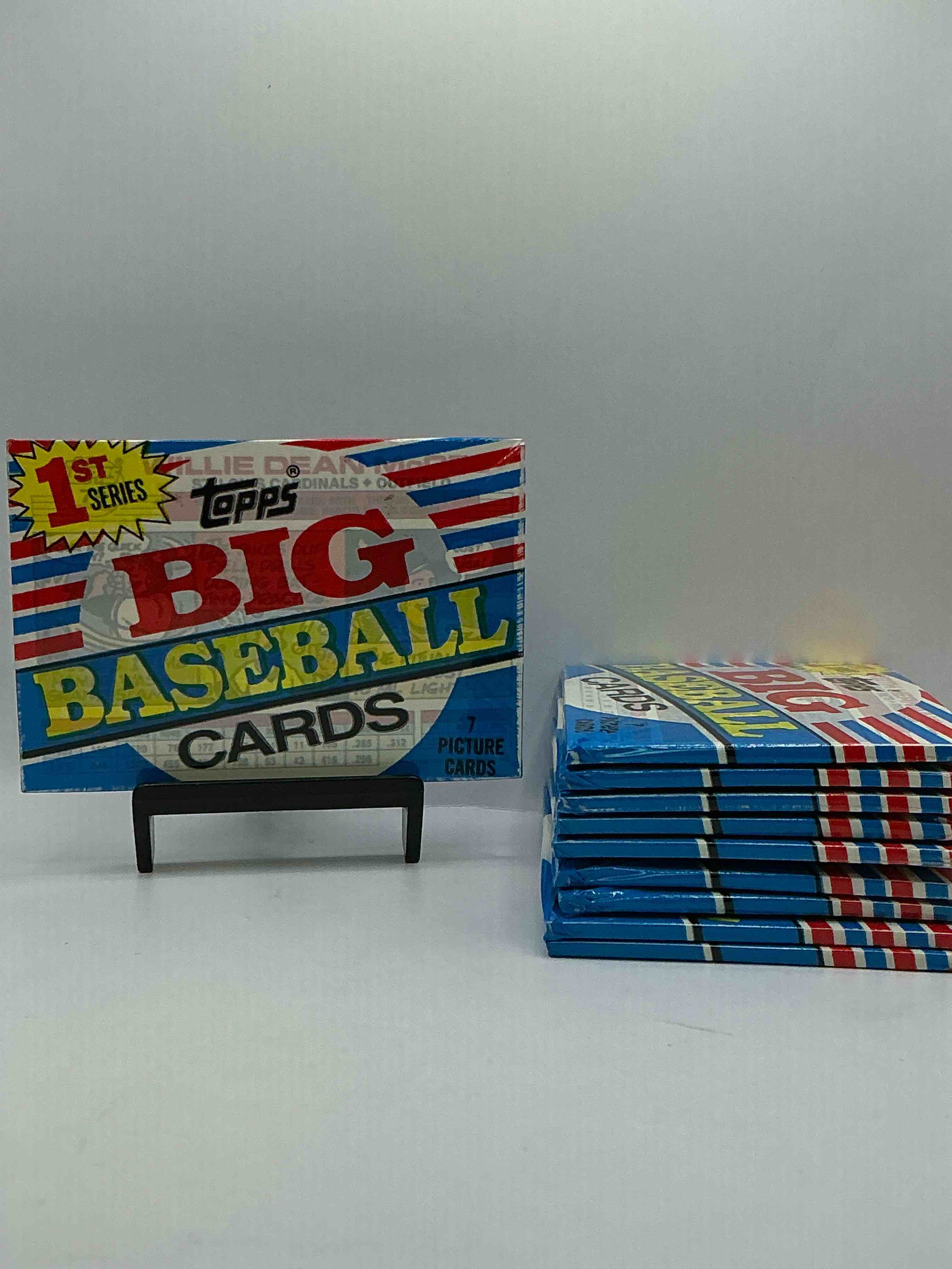 1988 Topps Big Baseball Sealed Card Packs Direct From Original Retail Case. Getting Harder & Harder To Find! Search For Bo Jackson, Roger Clemons & Tons Of 80's Stars In These Fun Cards You Rarely See!