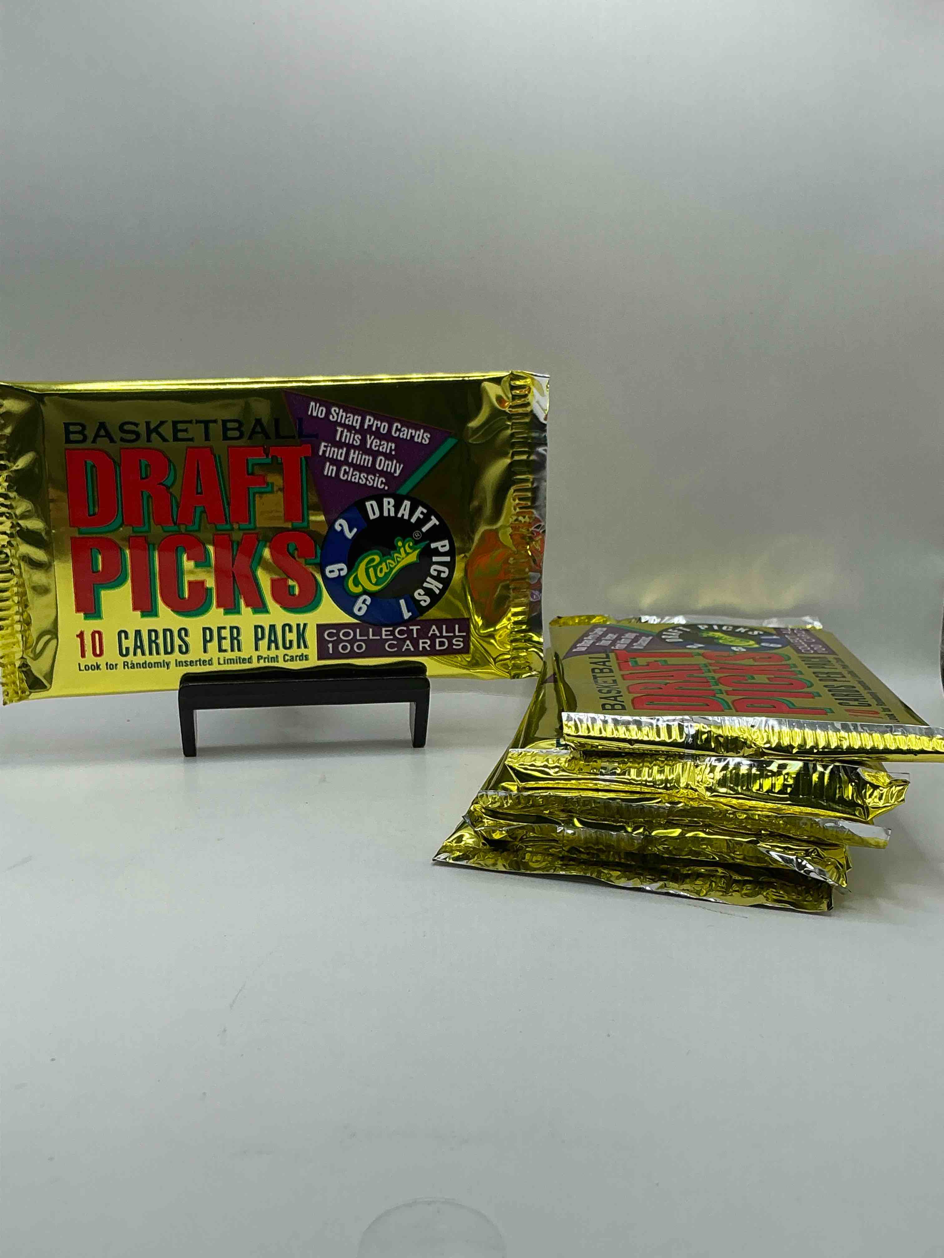 SHAQ!? 1992 Rarity! 1992 Classic Draft Picks Basketball Sealed Card Pack, Direct From Sealed Original Retail Case! This Is The Place To Search For Some Of The Earliest Shaquille O'Neal Cards! Also Search For Randomly Inserted Limited Edition Cards! You May Never See This Again, Super Rare!