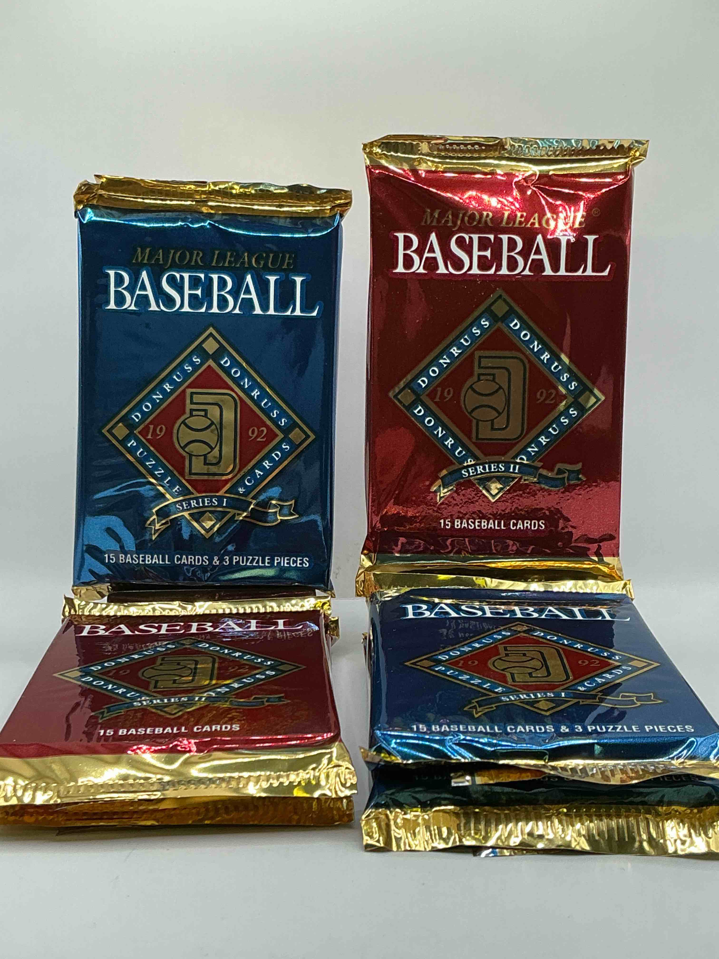 1992 Donruss Basebal Series 1 and 2 Unopened Sealed Sports Card Pack, Direct From Original Sealed Retail Case! Search for Valuable Cards From Ricky Henderson & Noian Ryan & So Much Morel also, Search For 1 of 5000 Personally Autographed Cal Ripken Jr. Cards Randomly Inserted!