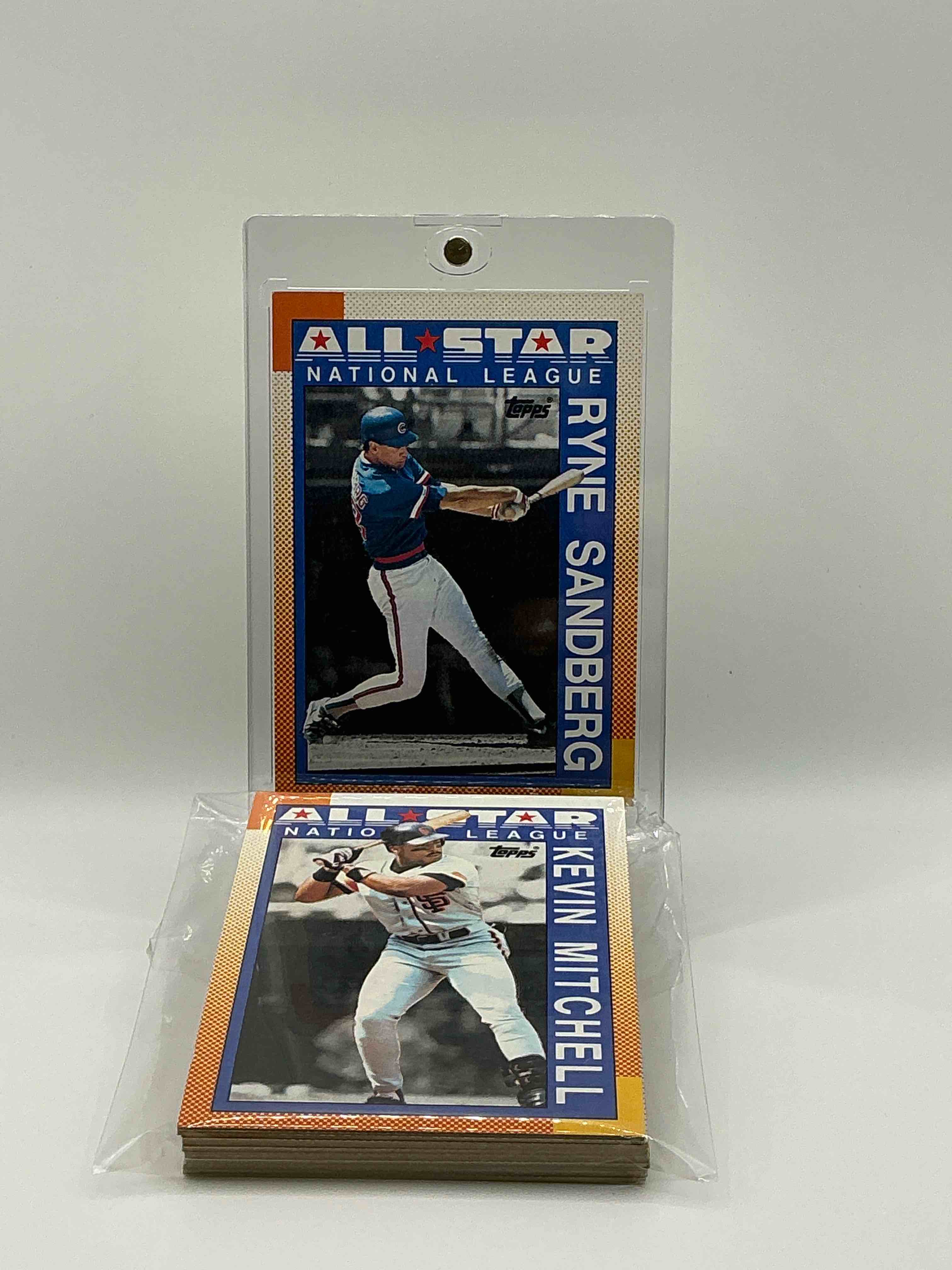 1990 Topps Baseball All Star Set! Legendary Baseball Lot! All Stars, Legends, Hall Of Famers & More! Ryne Sandberg, Eric Davis, Kirby Puckett, Tony Gwynn & So Many More!