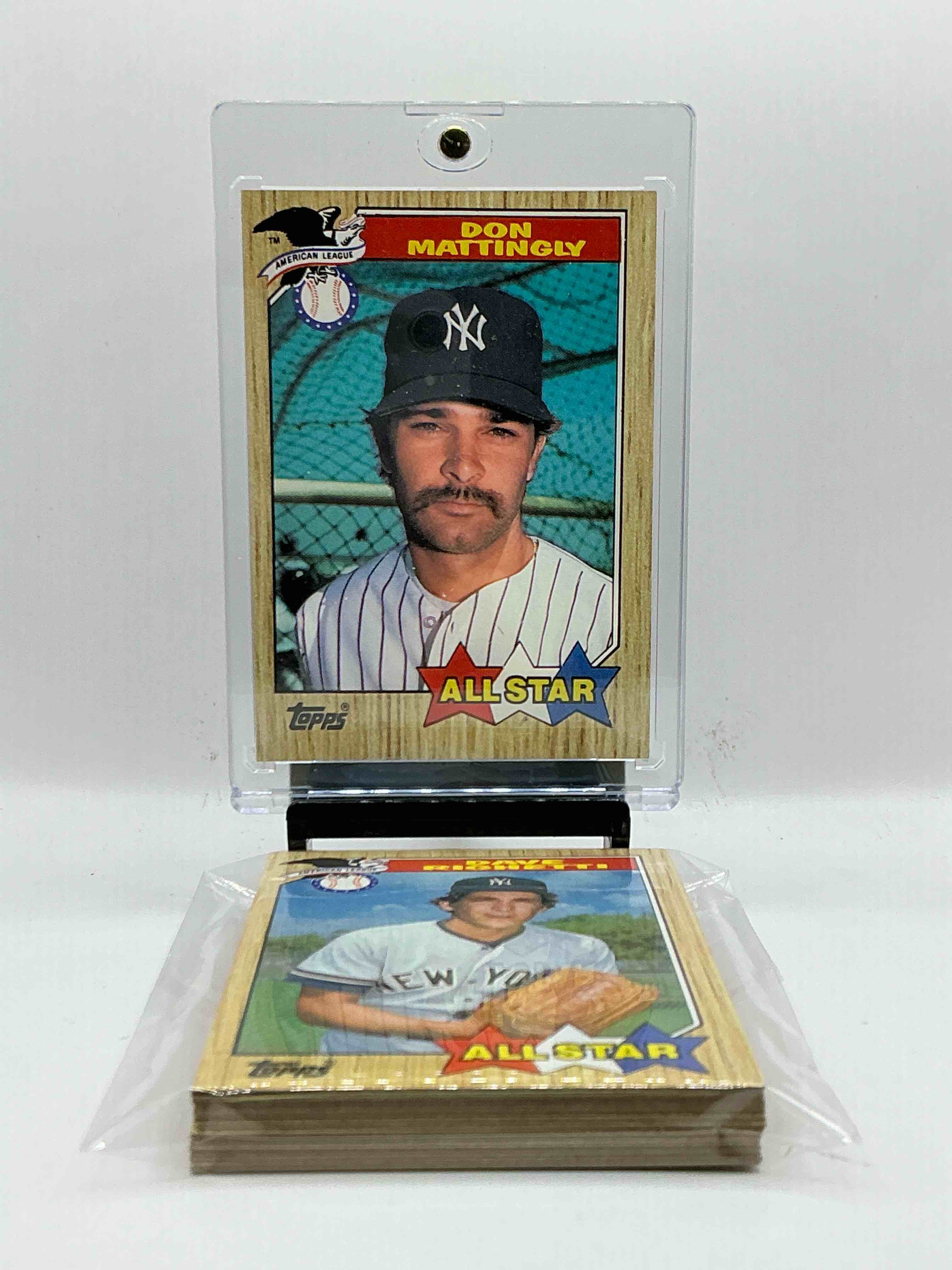 1987 topps baseball all star set! insane legends! 22 card all stars from 1986! don mattingly, wade boggs, roger clemens, ozzie smith, tony gwynn, dwight gooden & more!  