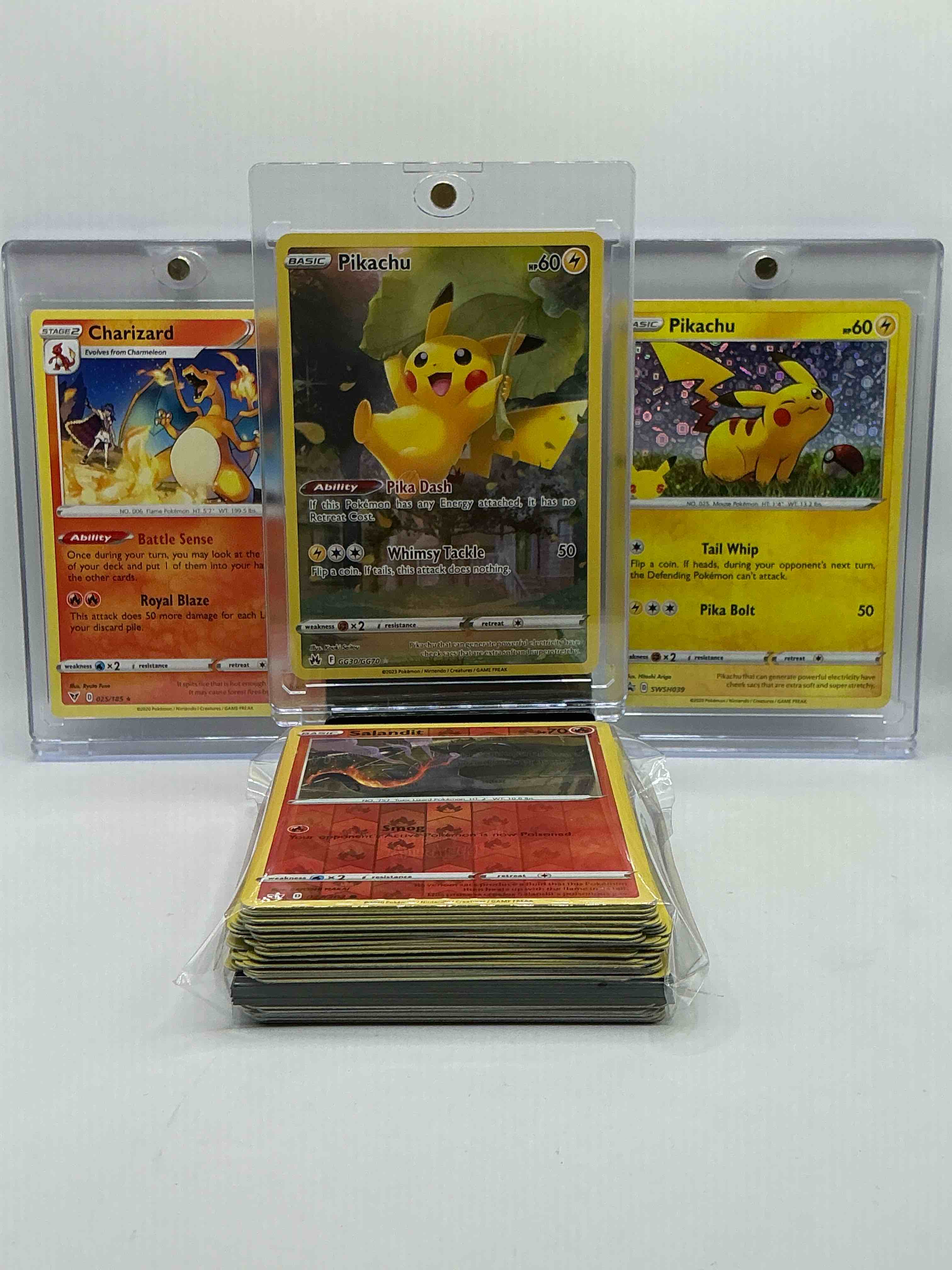 Pikachu Holos & Charizard! Pokémon Palooza! 50 Card Craze! Holos, Commons, Legends & More! Insanity! Perfect Time To Enter The Hobby! 