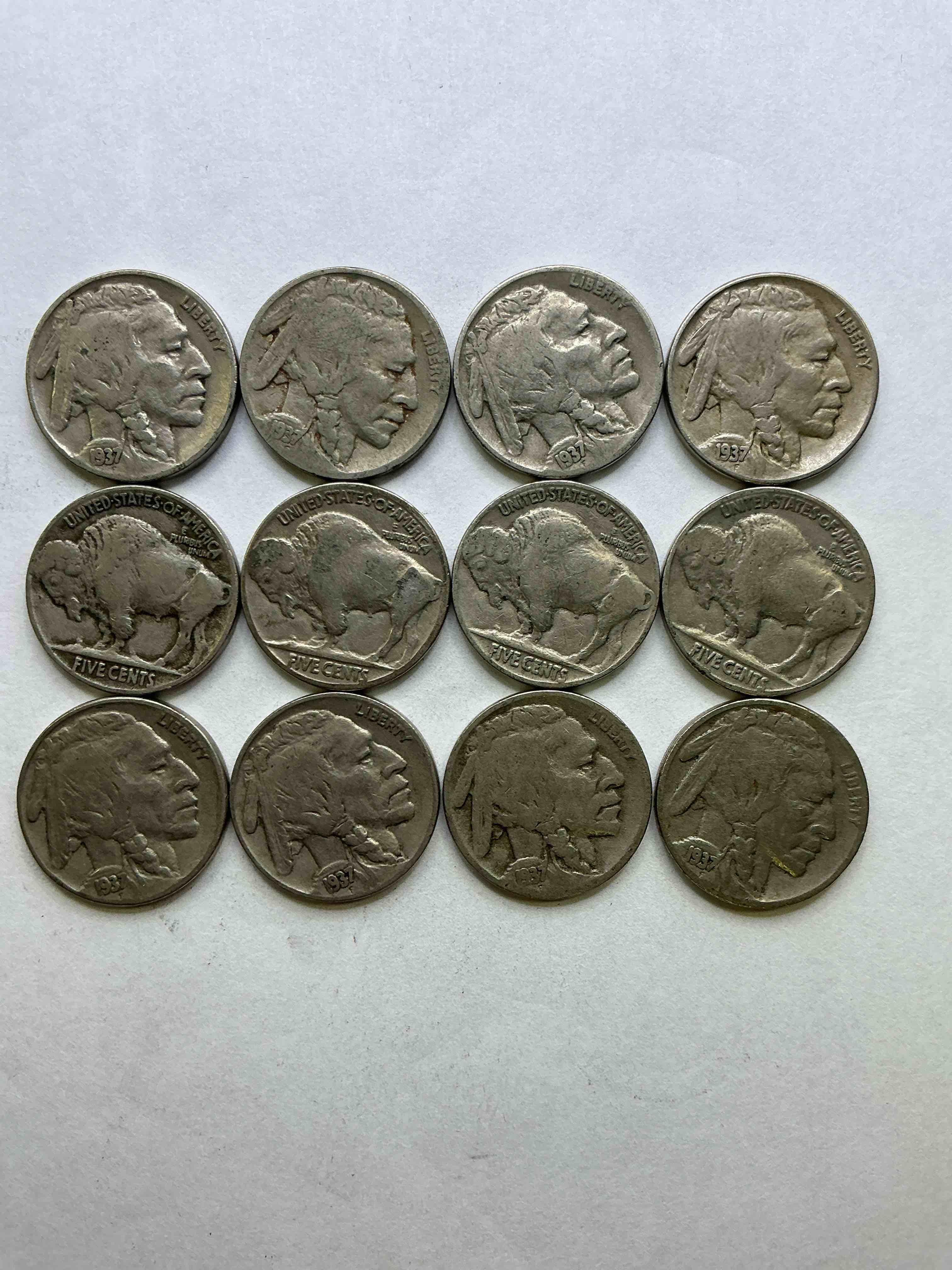 Historic Buffalo Nickels! Indian Head Buffalo Nickels Were Minted From 1913 To 1938 & Have Become A Favorite For Coin Collectors Around The World! Own Pieces Of American History With These Cool Indian Head Buffalo Nickels In Circulated Condition, Most With Visible Dates Which Is Very Rare For Buffalo Nickels!