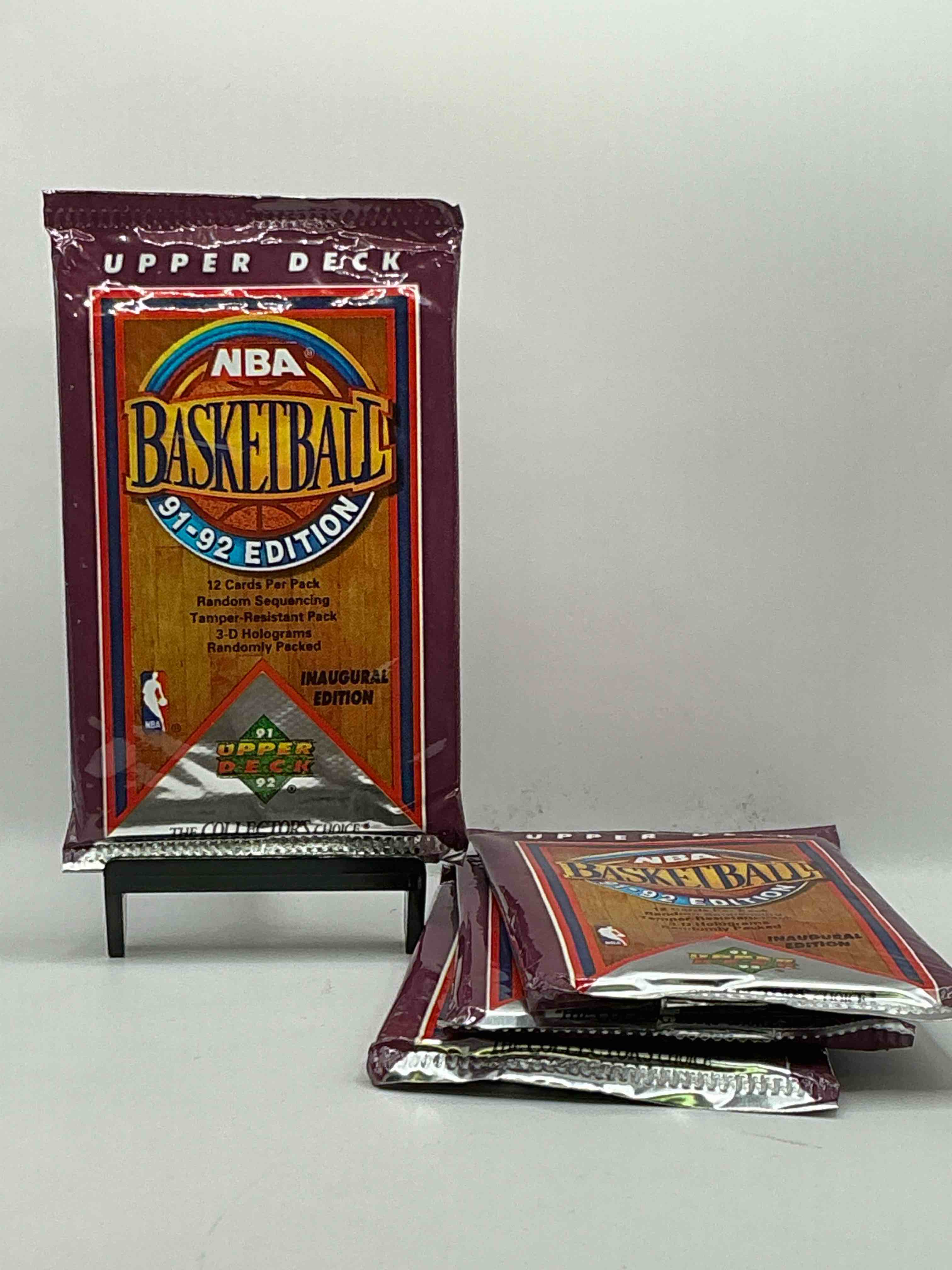Michael Jordan?! 1991/92 NBA Upper Deck Basketball Sealed Sports Card Collectible Pack, Direct From Original Retail Case! Search For Valuable Michael Jordan #44, Magic vs. Jordan Card #34 & So Many Other Cool Cards! Hard To Find & Drying Up!