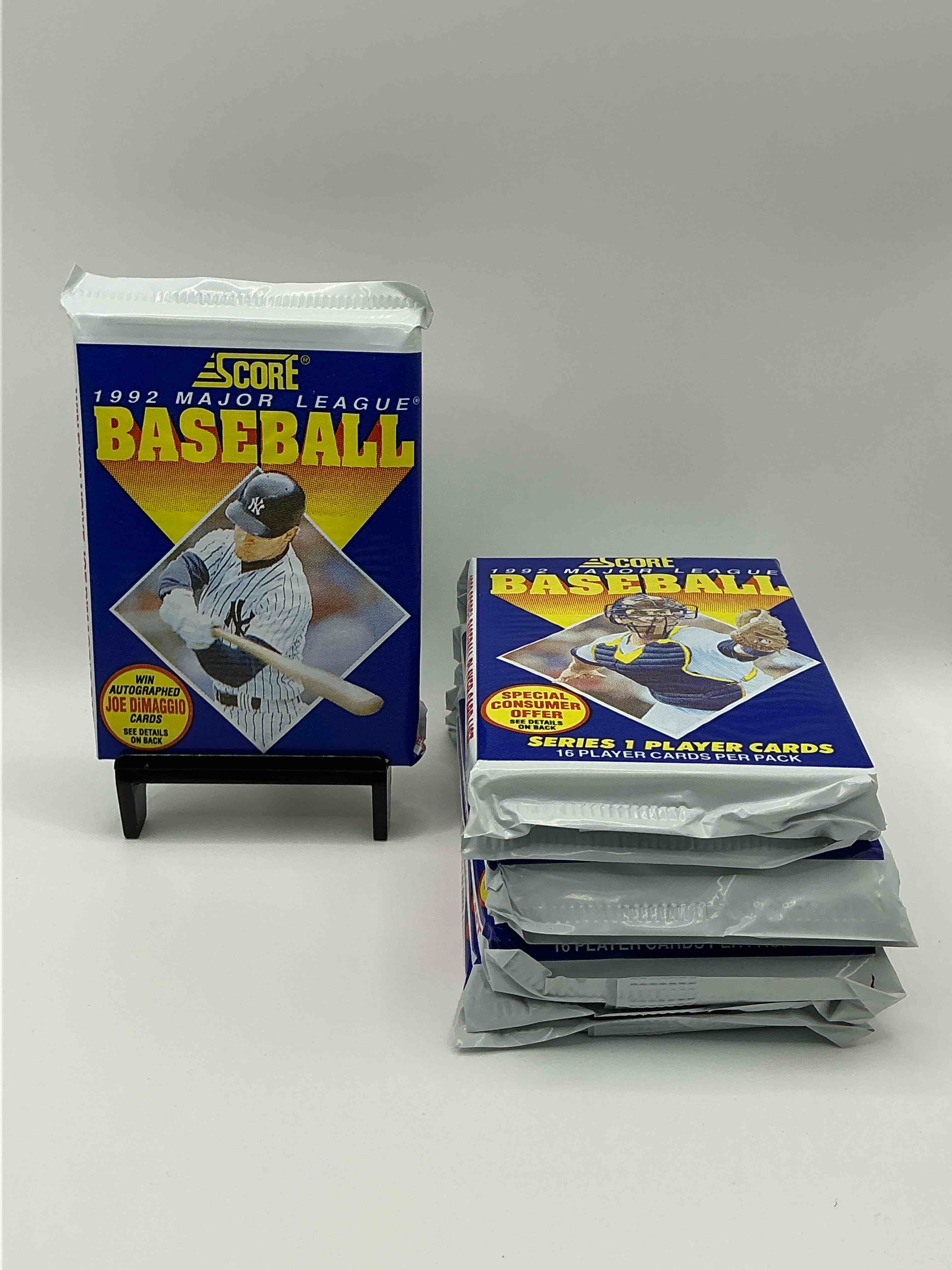 Joe DiMaggio Autograph!? 2,495 Joe DiMaggio Randomly Inserted Signature Cards In The Packs From This Year! 1992 Score Baseball Craziness, See What You Get!