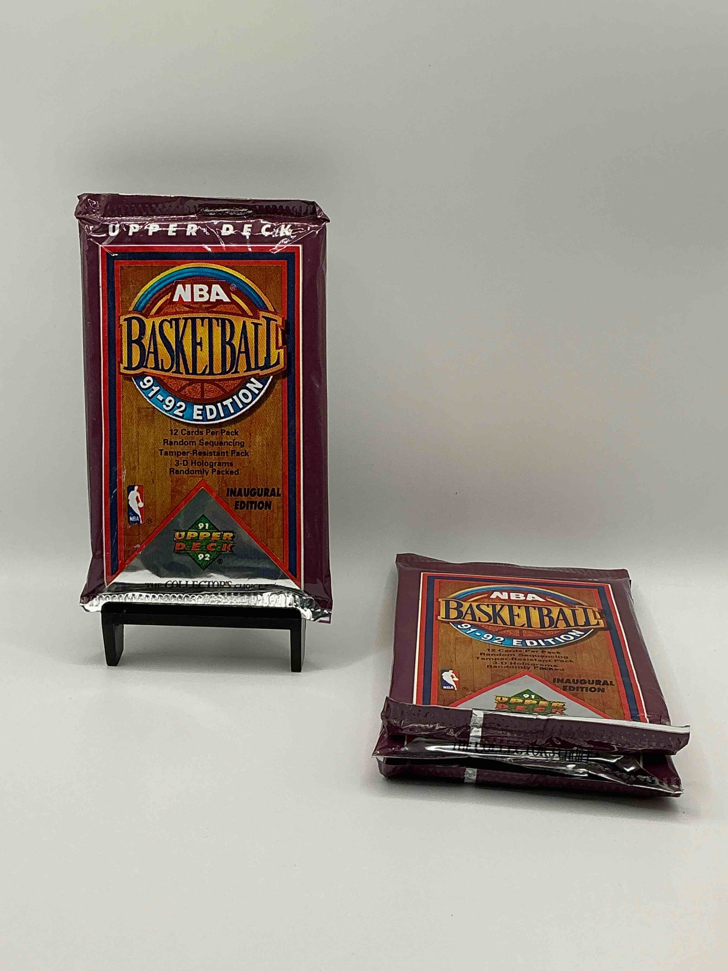 Michael Jordan?! 1991/92 NBA Upper Deck Basketball Sealed Sports Card Collectible Pack, Direct From Original Retail Case! Search For Valuable Michael Jordan #44, Magic vs. Jordan Card #34 & So Many Other Cool Cards! Hard To Find & Drying Up!
