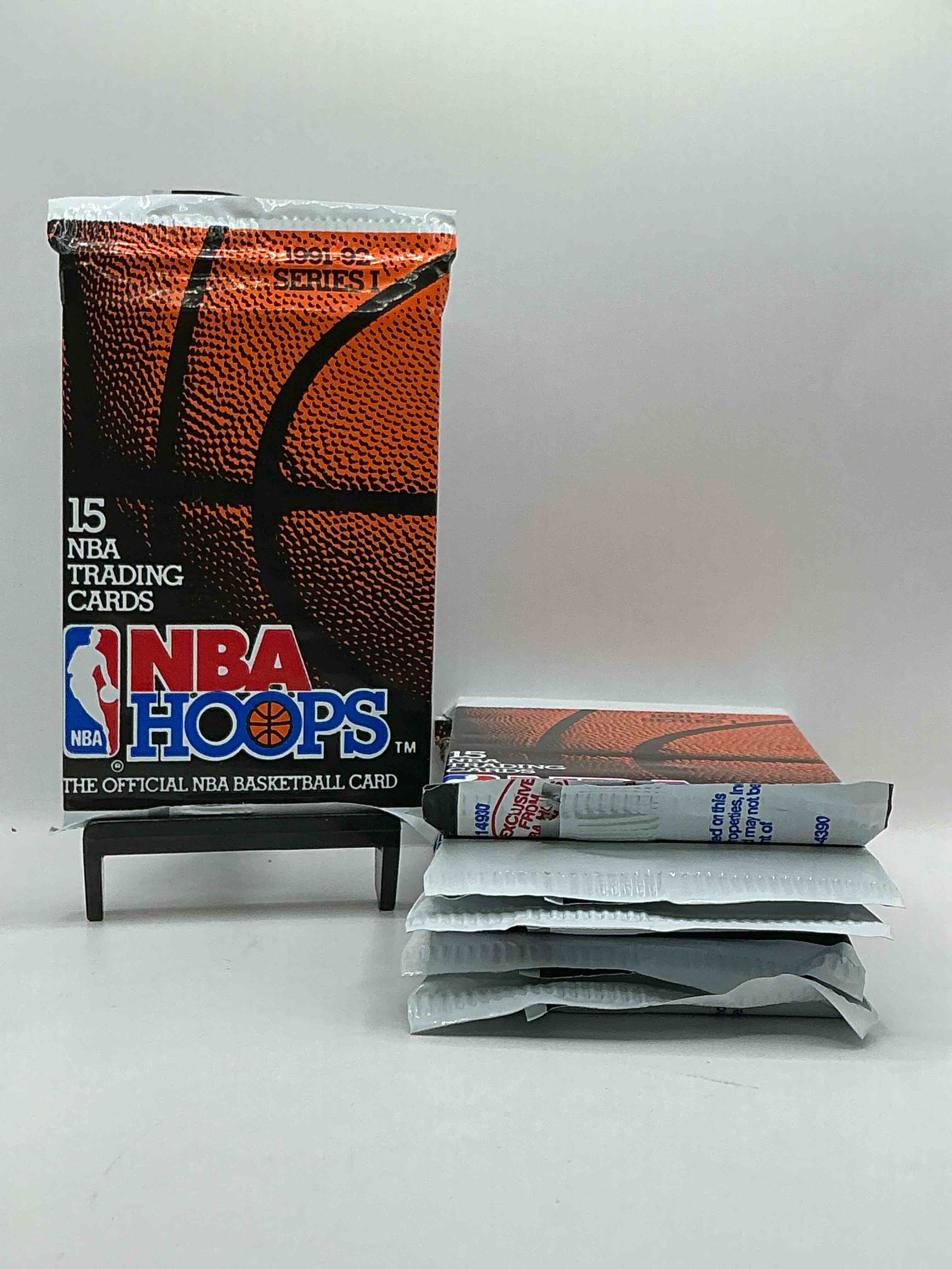 1991-92 NBA Hoops Series I Unopened Packs Direct From Original Box! These Packs Have Some Awesome Cards, Search For Incredible Jordan Cards! Also, The Randomly Packed Team USA Cards In Random Packs!