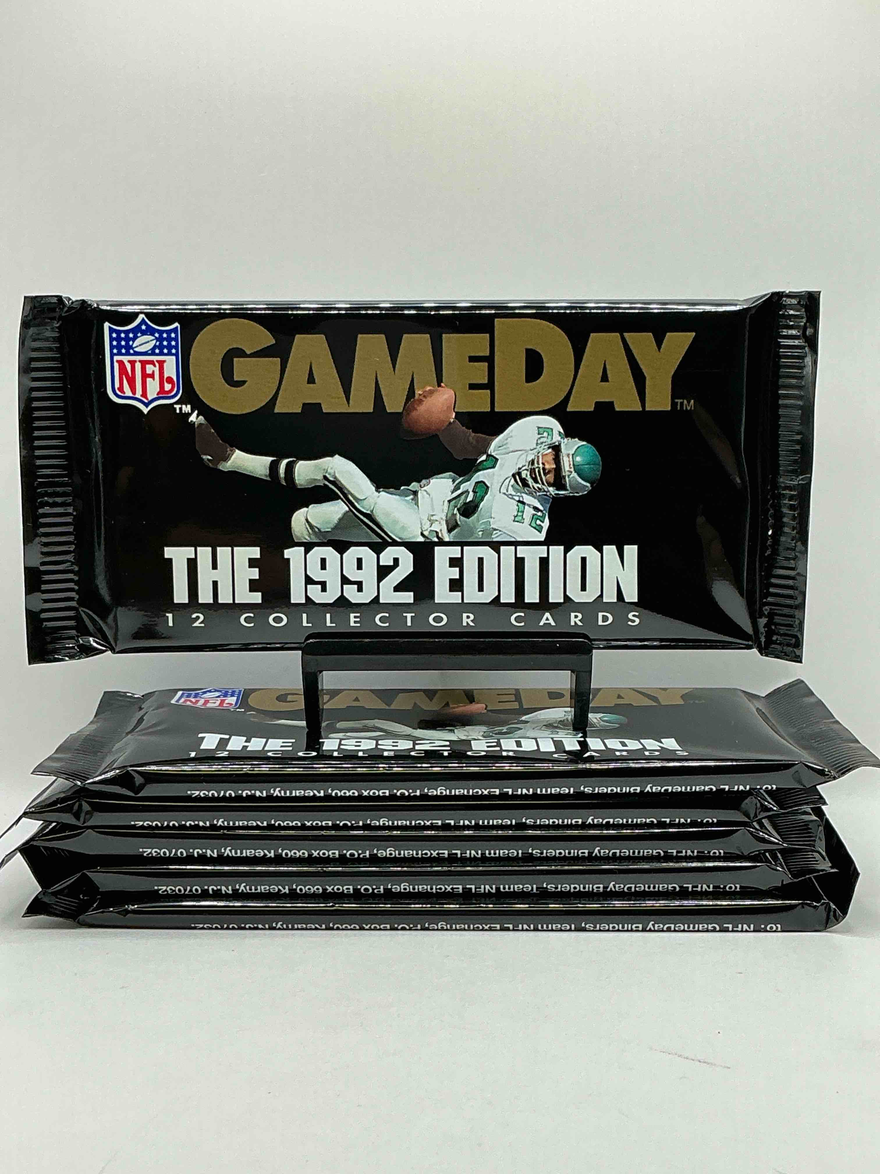 NFL Gameday 1992 Edition Football Packs! Possible Legends Inside! Search For Jerry Rice, Joe Montana, Derrick Thomas, Emmitt Smith & So Many More! Rare Oversized Card Packs!