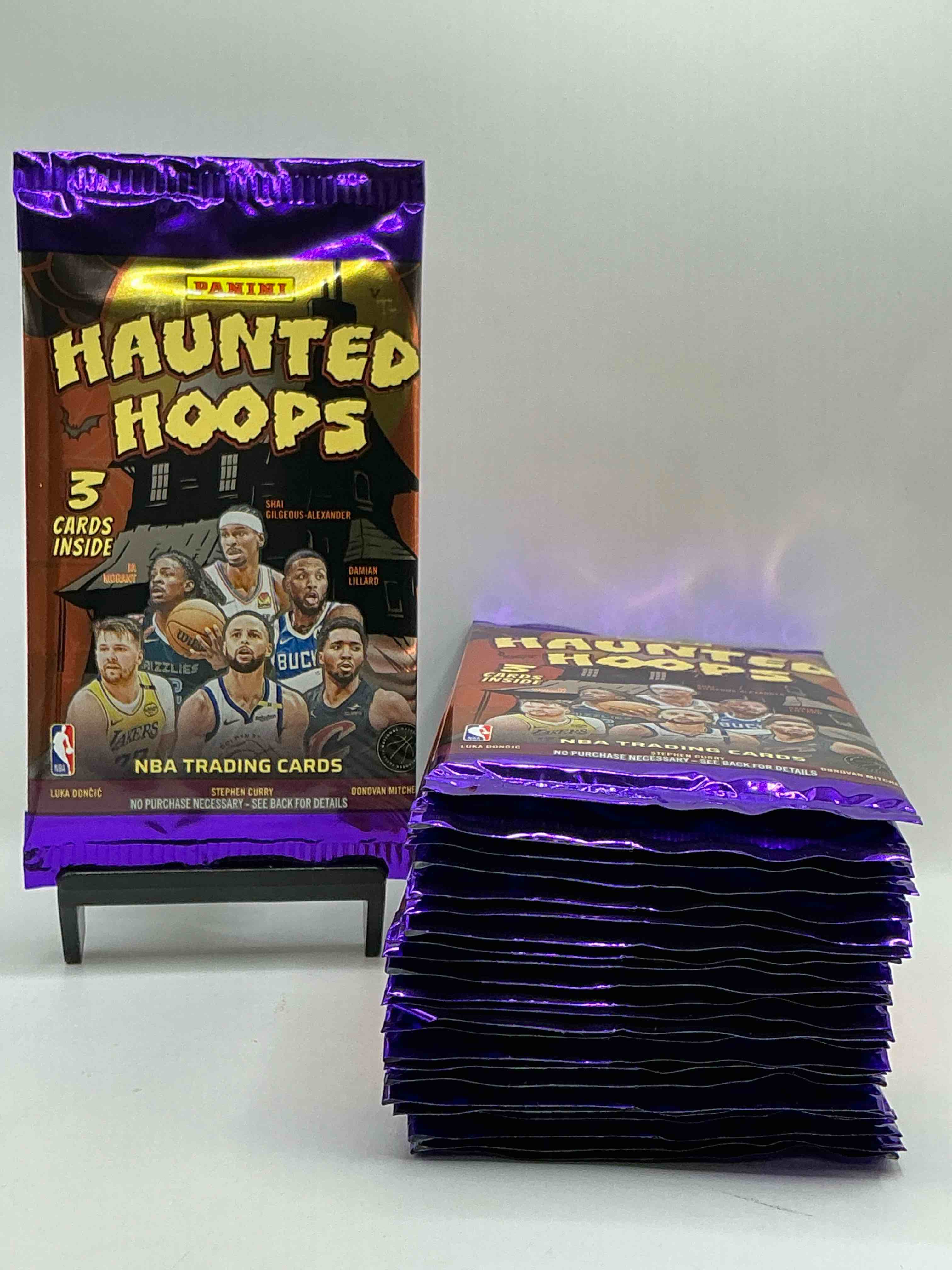 Halloween Haunted Hoops! NBA Hoops 2025 Packs! Insane! Look For Stars Like Curry, LeBron, Durant & More!